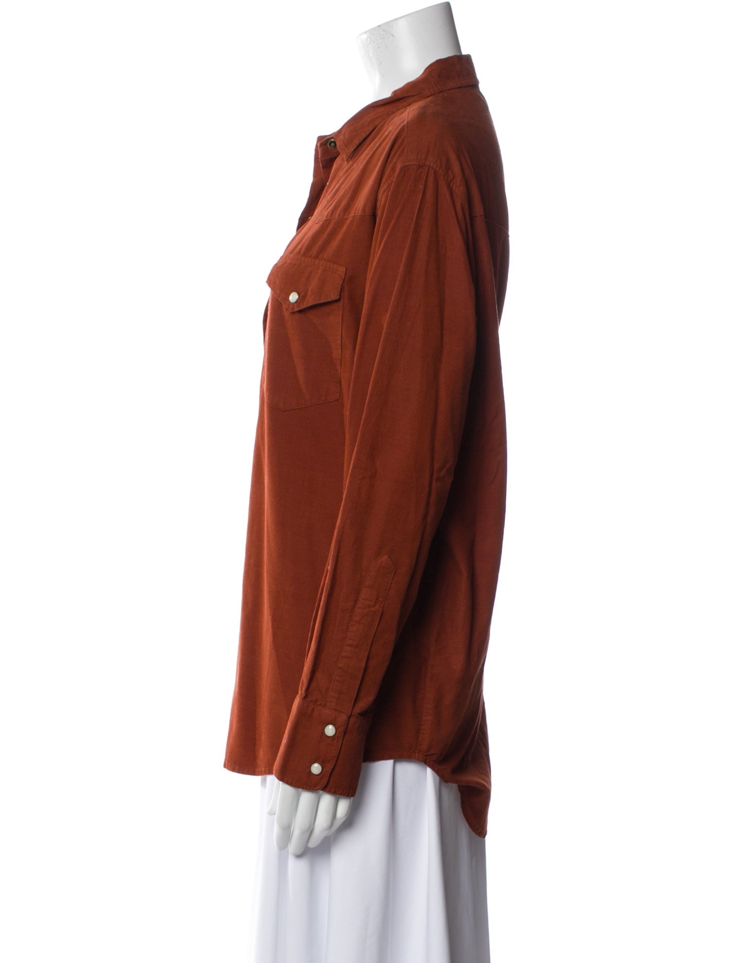 The Great Long Sleeve Button-Up Top w/ Tags