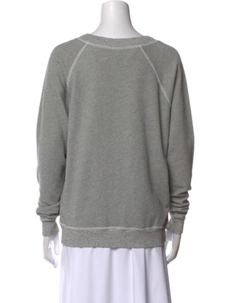 The Great V-Neck Long Sleeve Sweatshirt