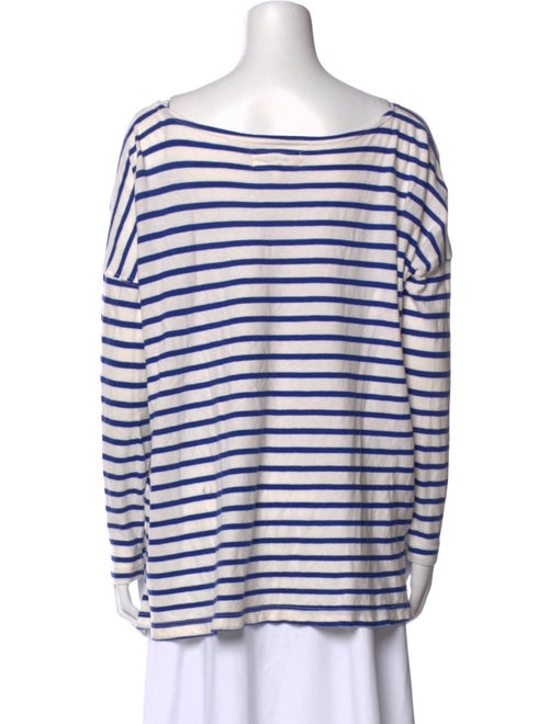The Great Striped Scoop Neck T-Shirt