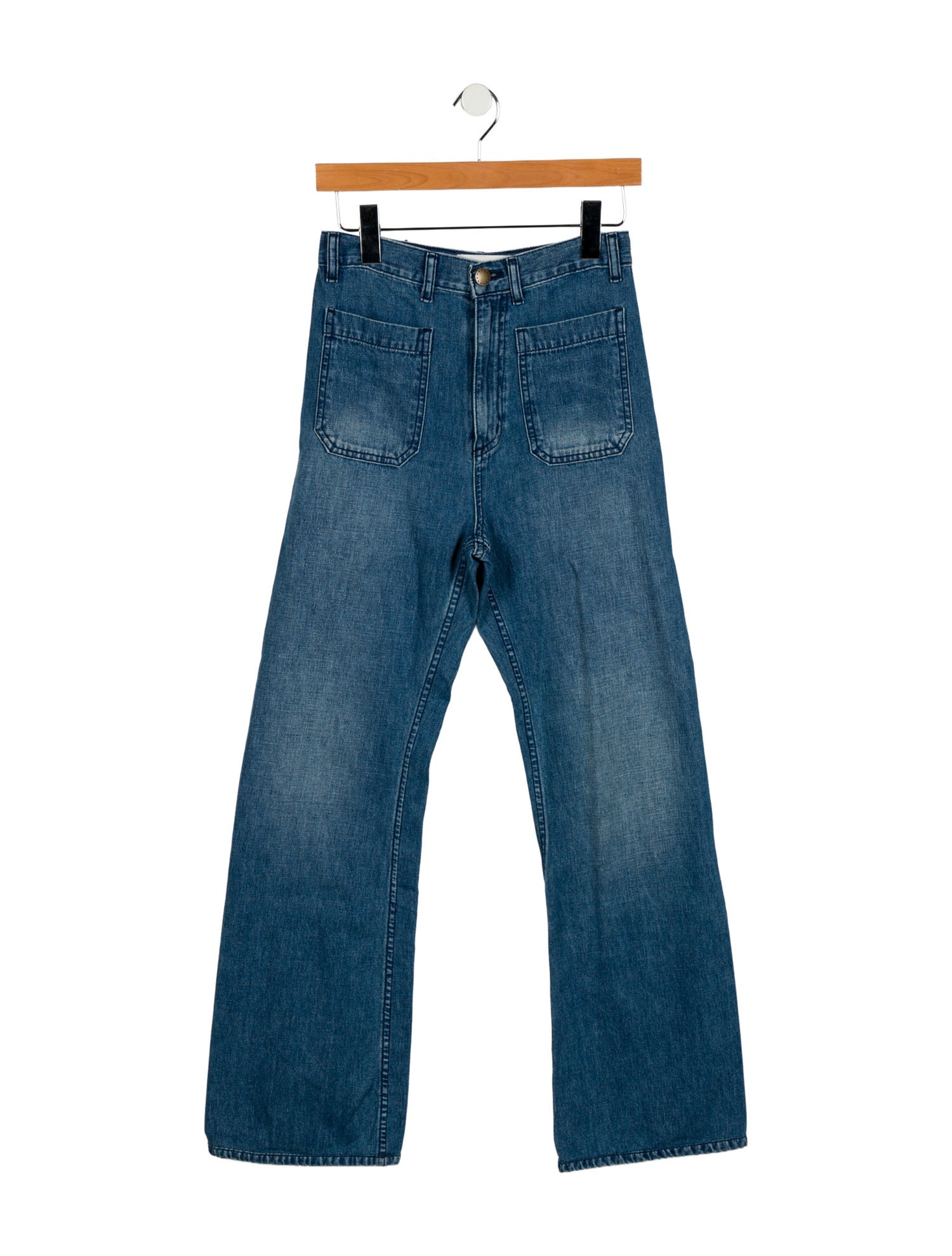 The Great High-Rise Wide Leg Jeans