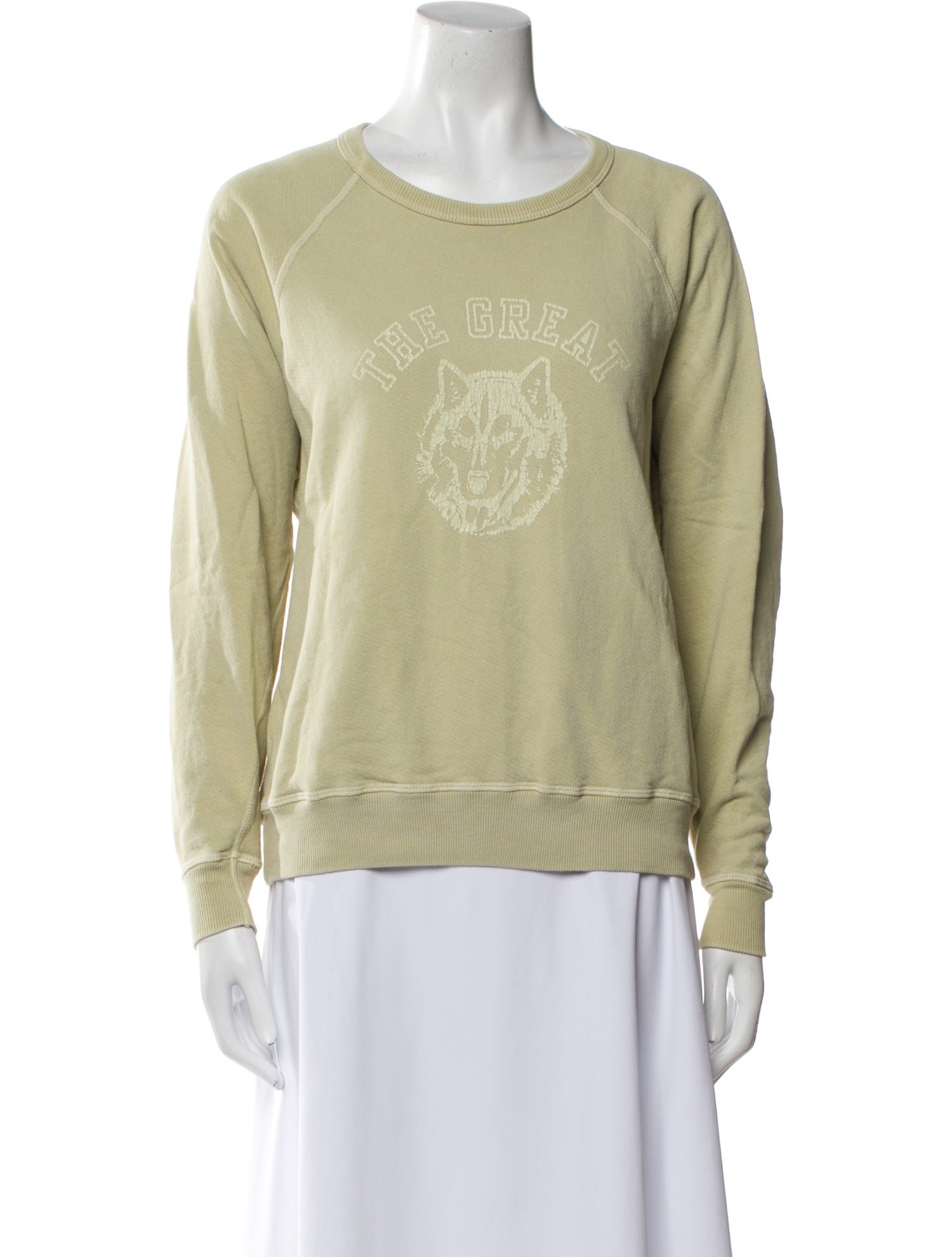 The Great Scoop Neck Long Sleeve Sweatshirt