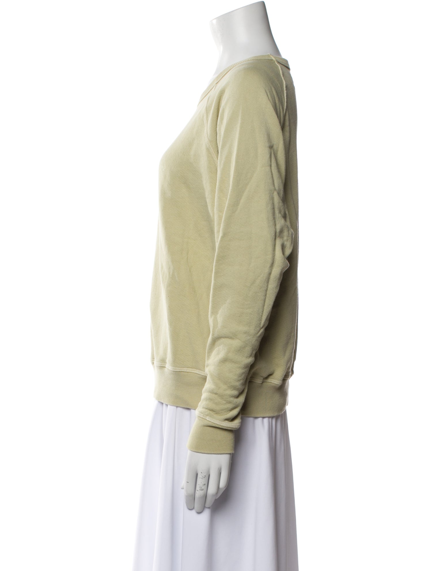 The Great Scoop Neck Long Sleeve Sweatshirt