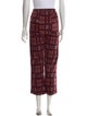The Great Plaid Print Straight Leg Pants
