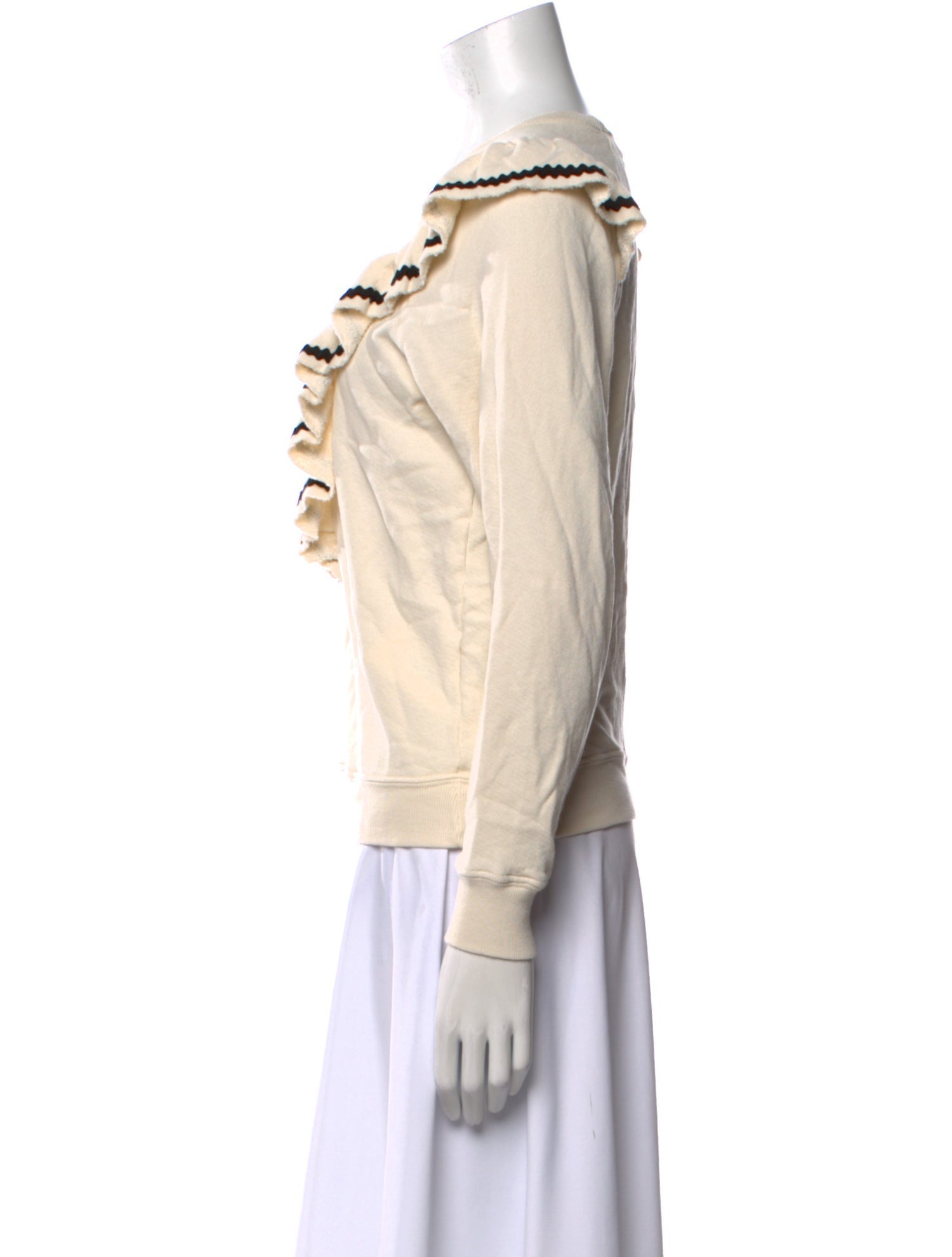 The Great Scoop Neck Long Sleeve Sweatshirt