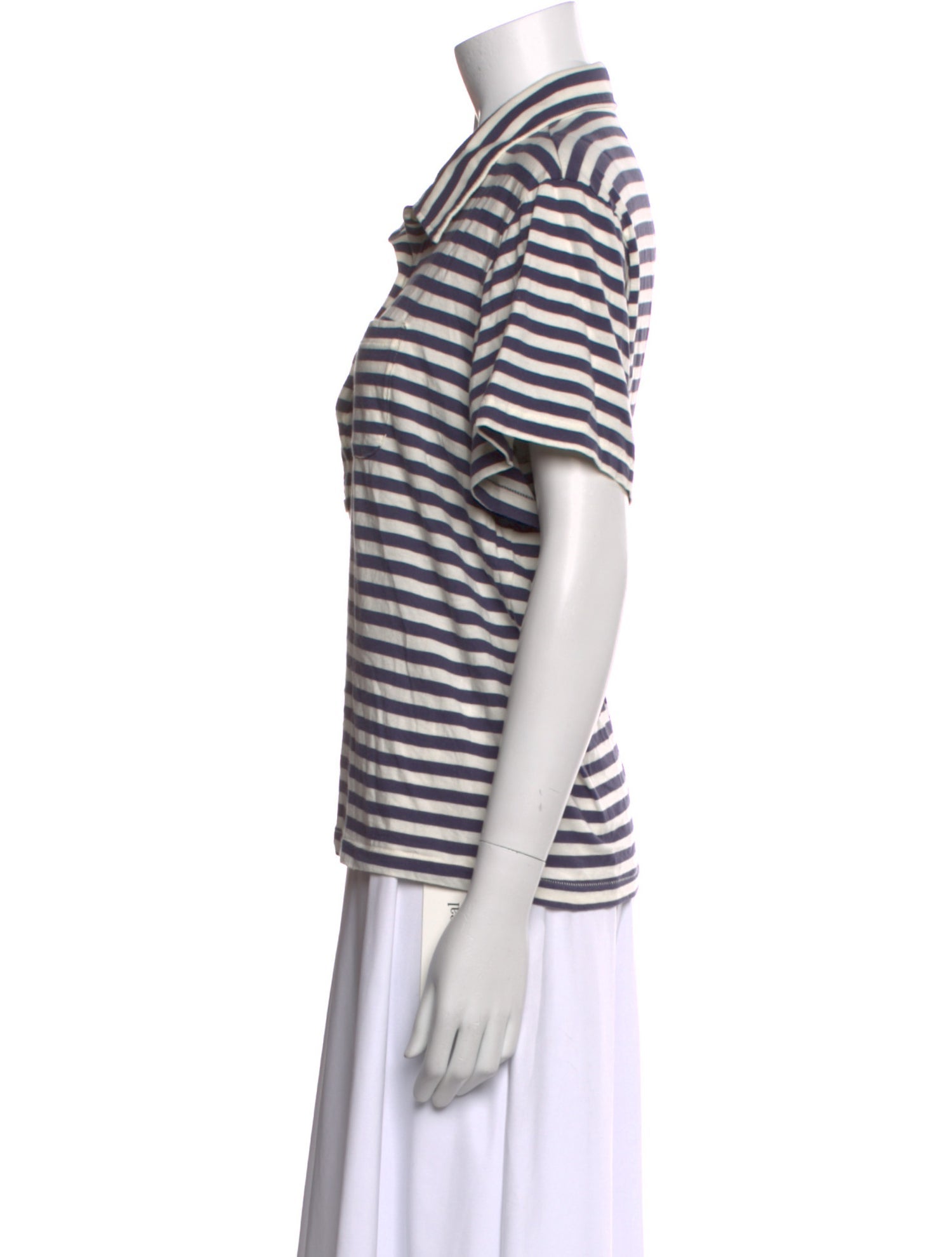 The Great Striped Short Sleeve Polo
