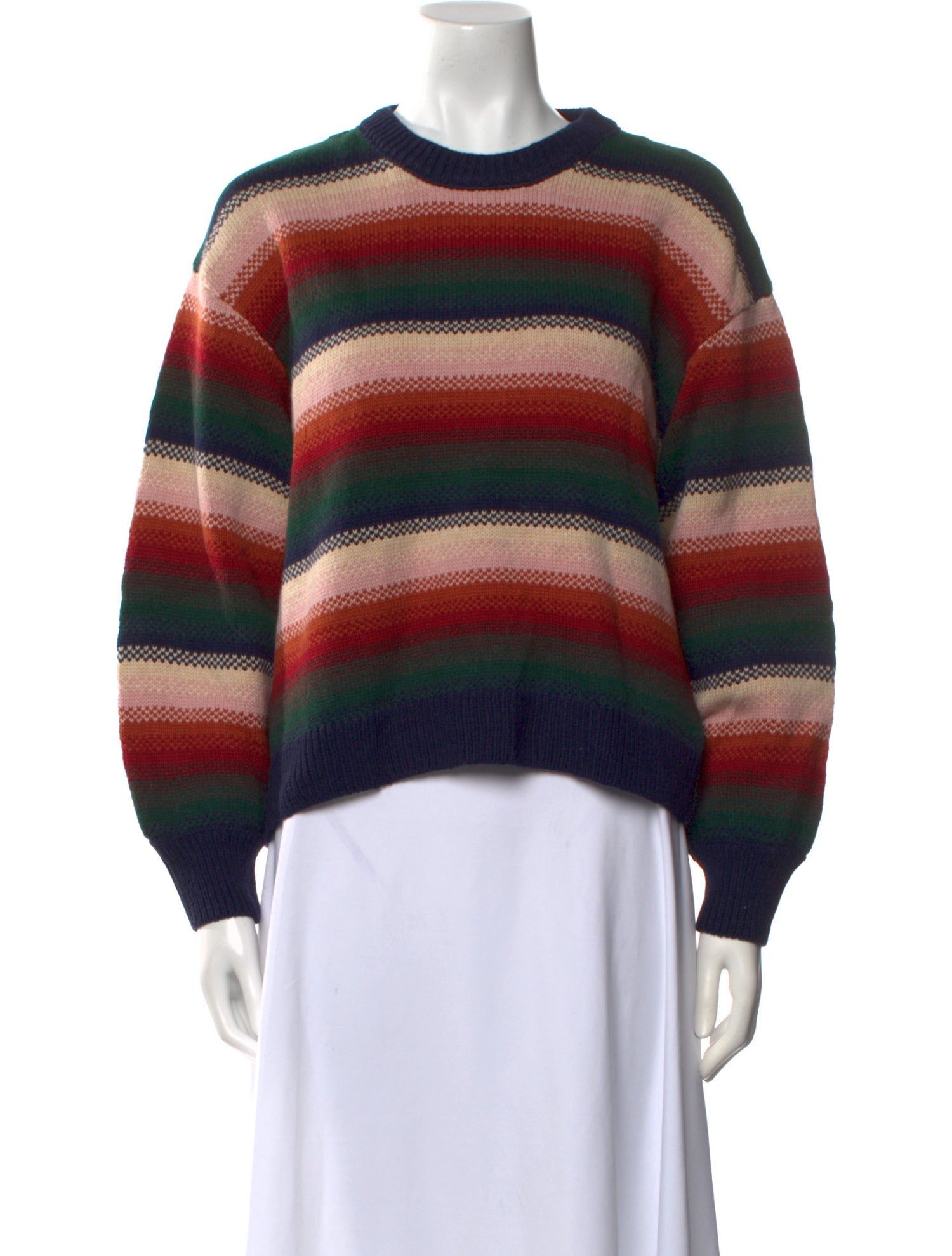 The Great Baby Alpaca Striped Sweater