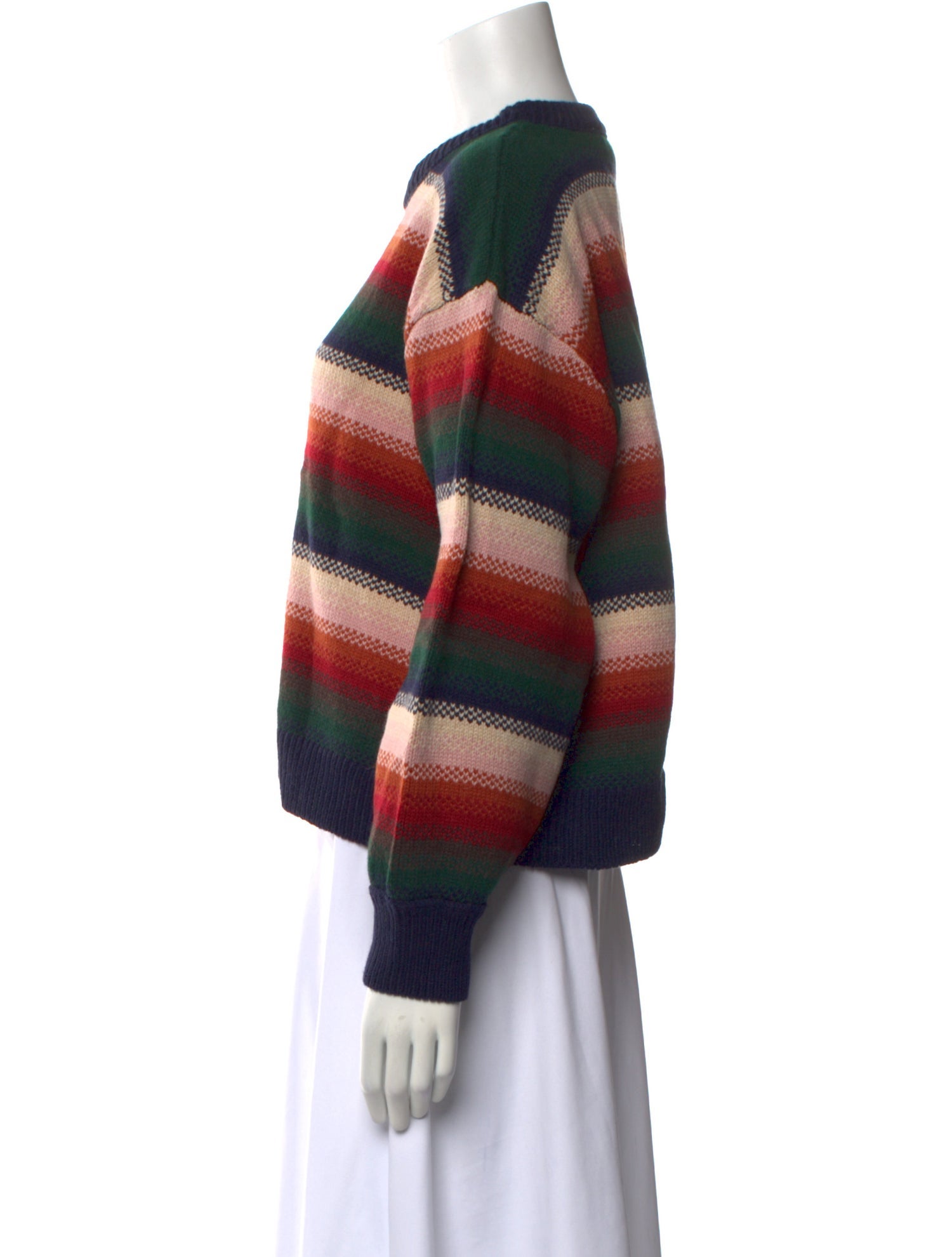 The Great Baby Alpaca Striped Sweater