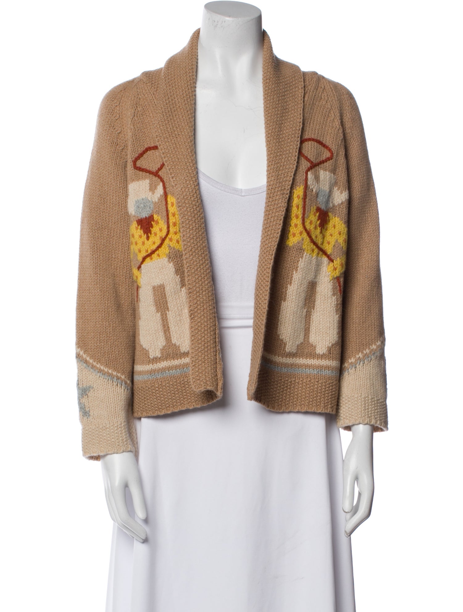 The Great Baby Alpaca Printed Sweater