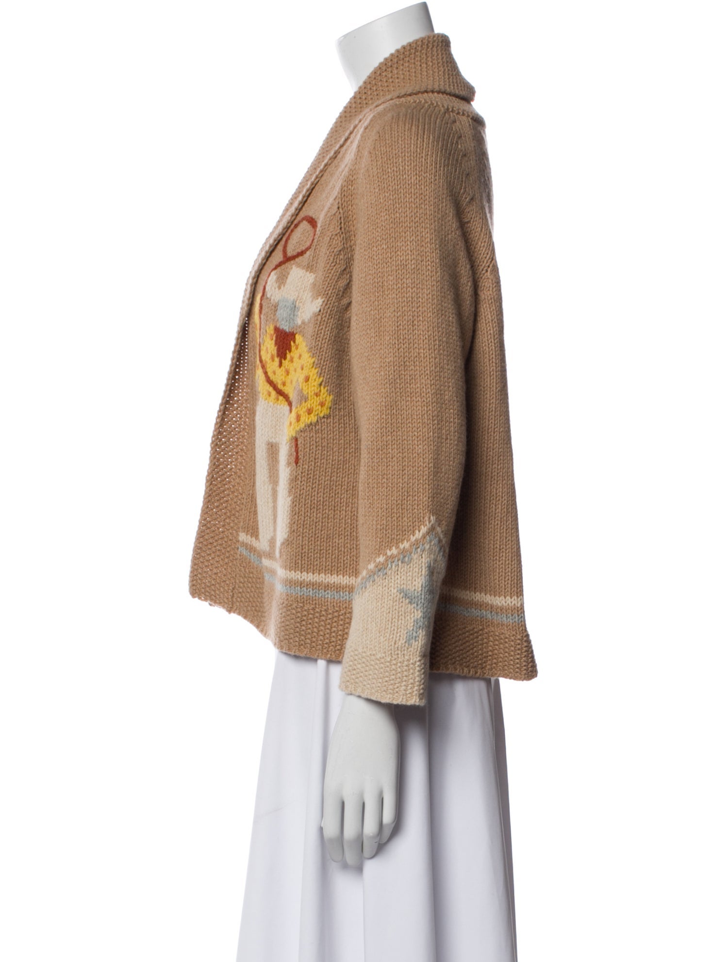 The Great Baby Alpaca Printed Sweater