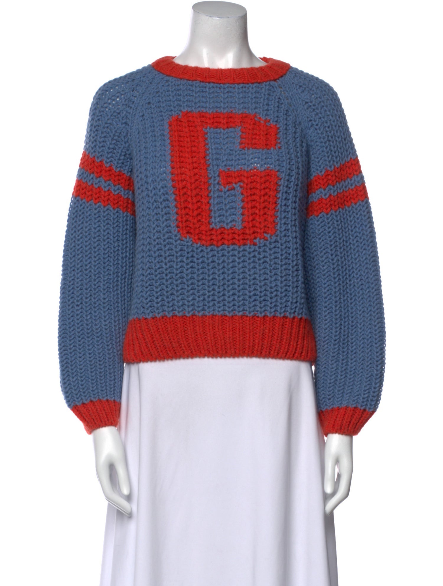 The Great Graphic Print Crew Neck Sweater