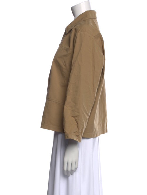 The Great Three-Quarter Sleeve Button-Up Top