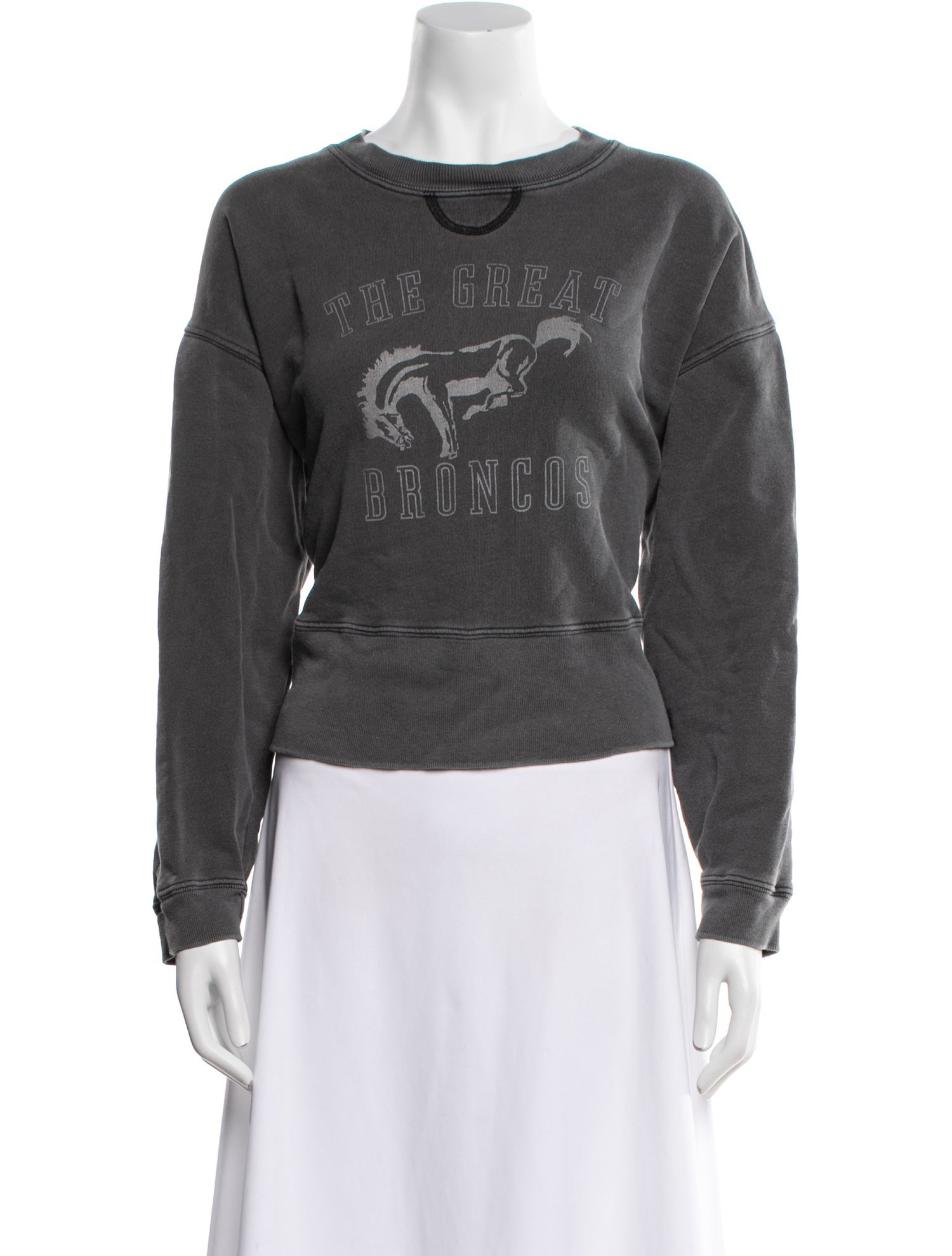 The Great Graphic Print Crew Neck Sweatshirt