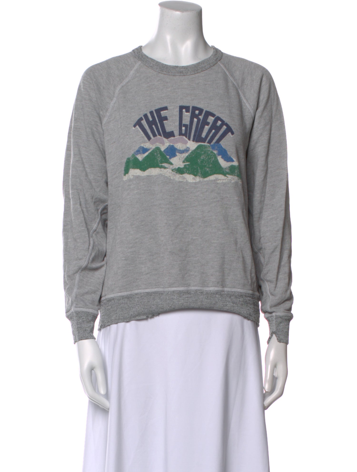 The Great Graphic Print Crew Neck Sweatshirt