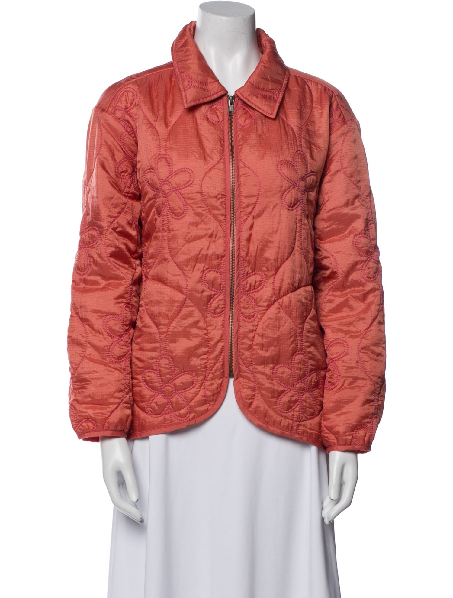 The Great Nylon Faux Fur Jacket