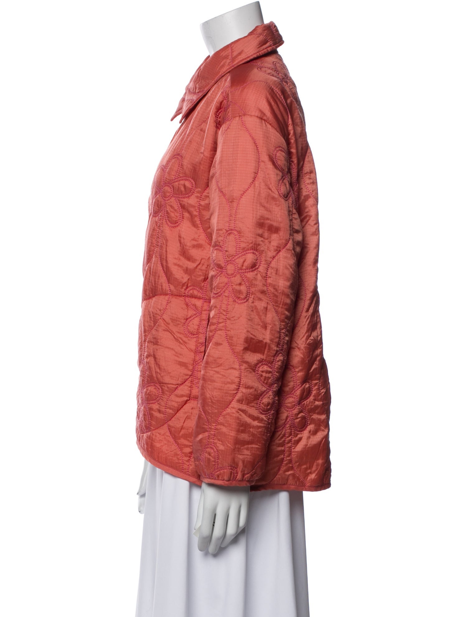 The Great Nylon Faux Fur Jacket