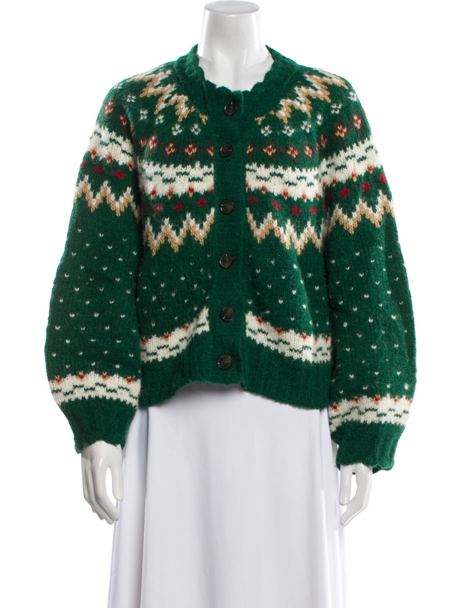 The Great Alpaca Printed Sweater