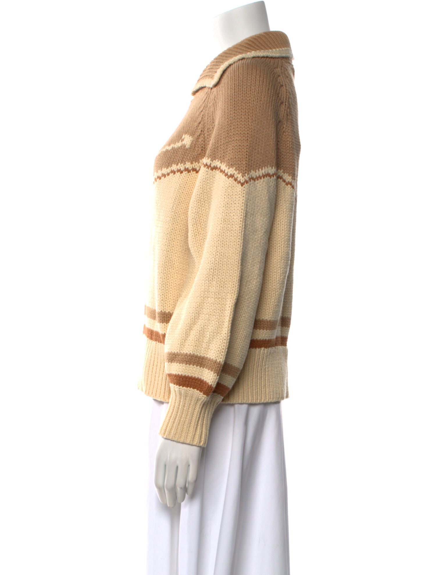 The Great Colorblock Pattern Crew Neck Sweater