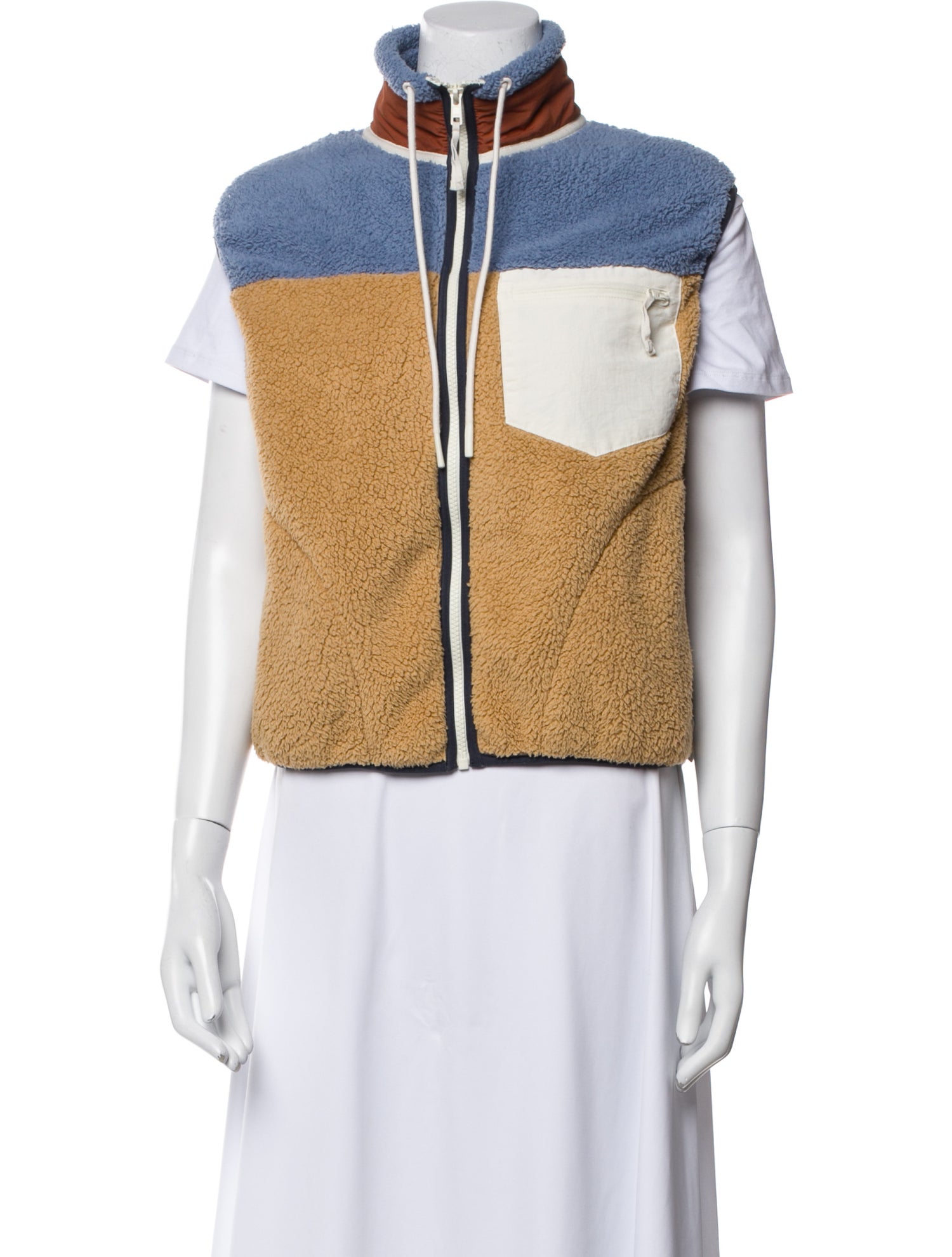 The Great Colorblock Pattern Vest