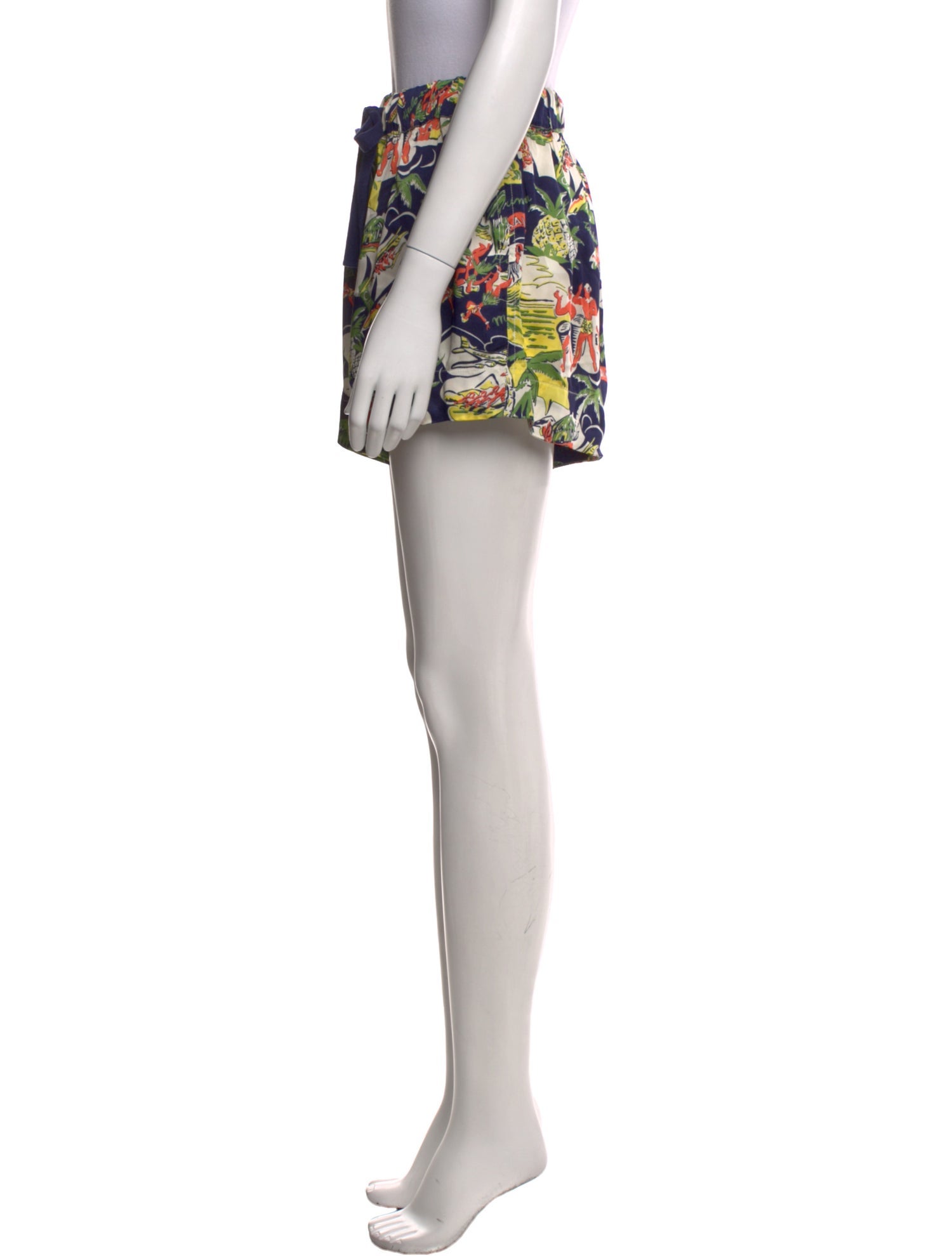 The Great Floral Print Mini Shorts