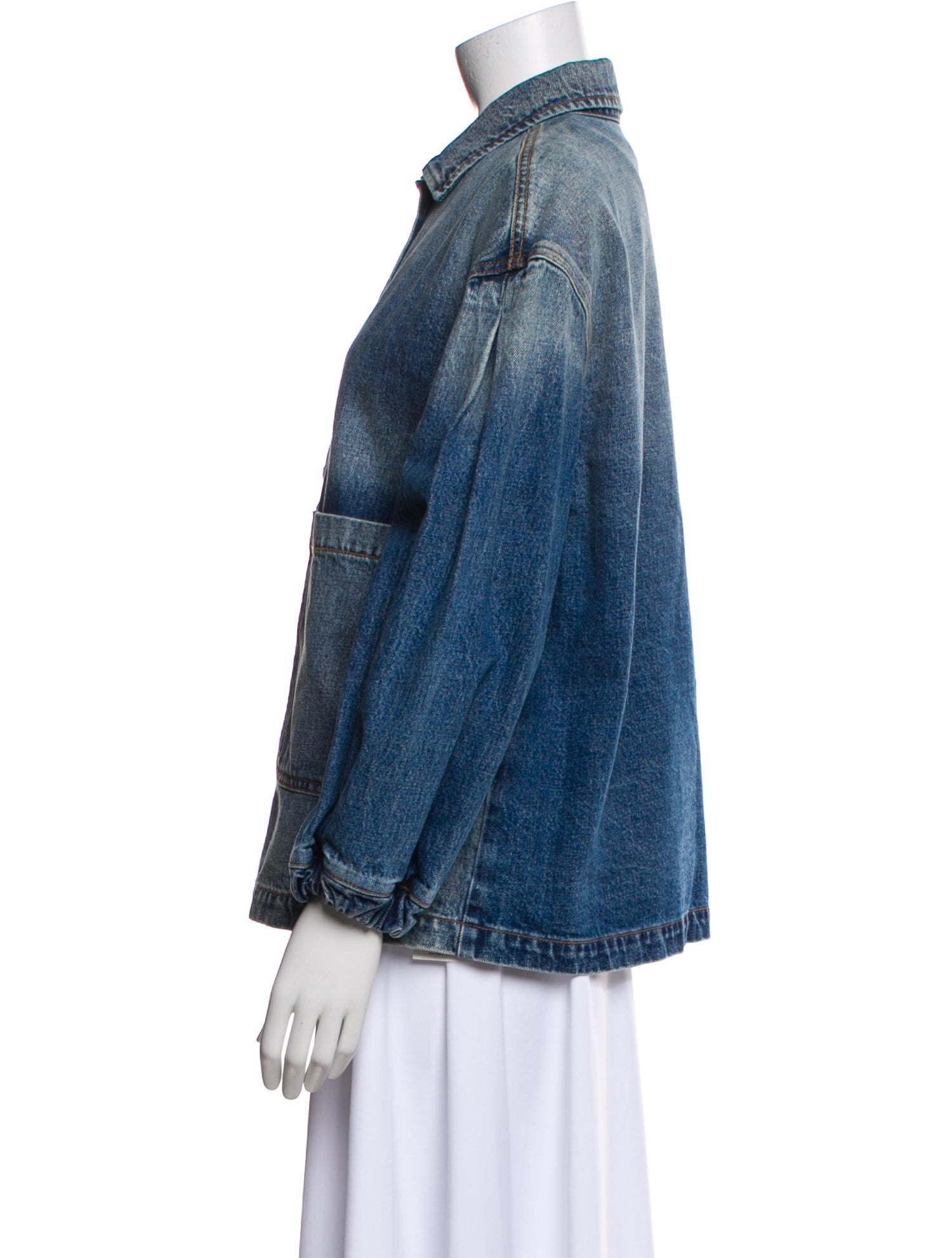 The Great Printed Denim Jacket