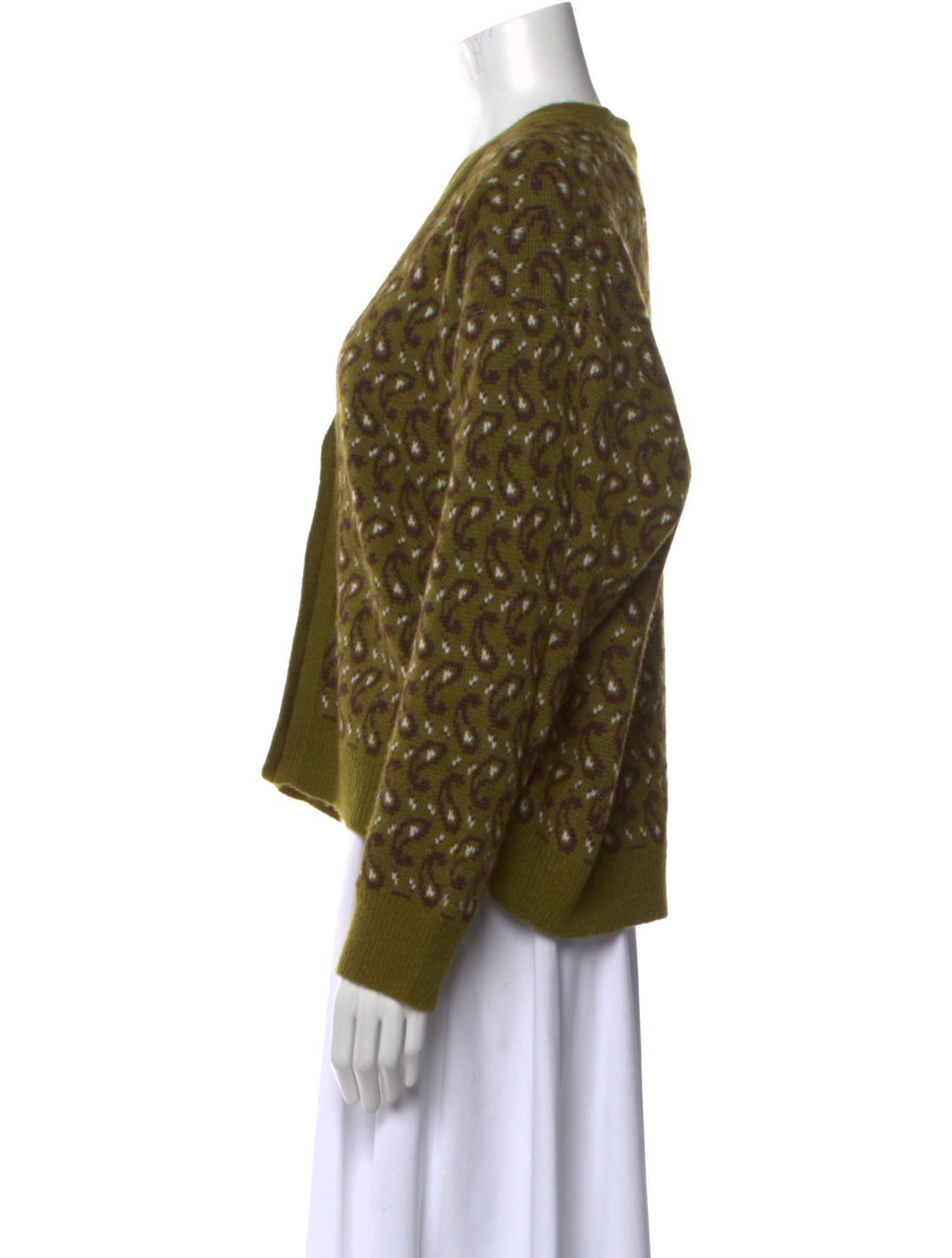 The Great Baby Alpaca Printed Sweater