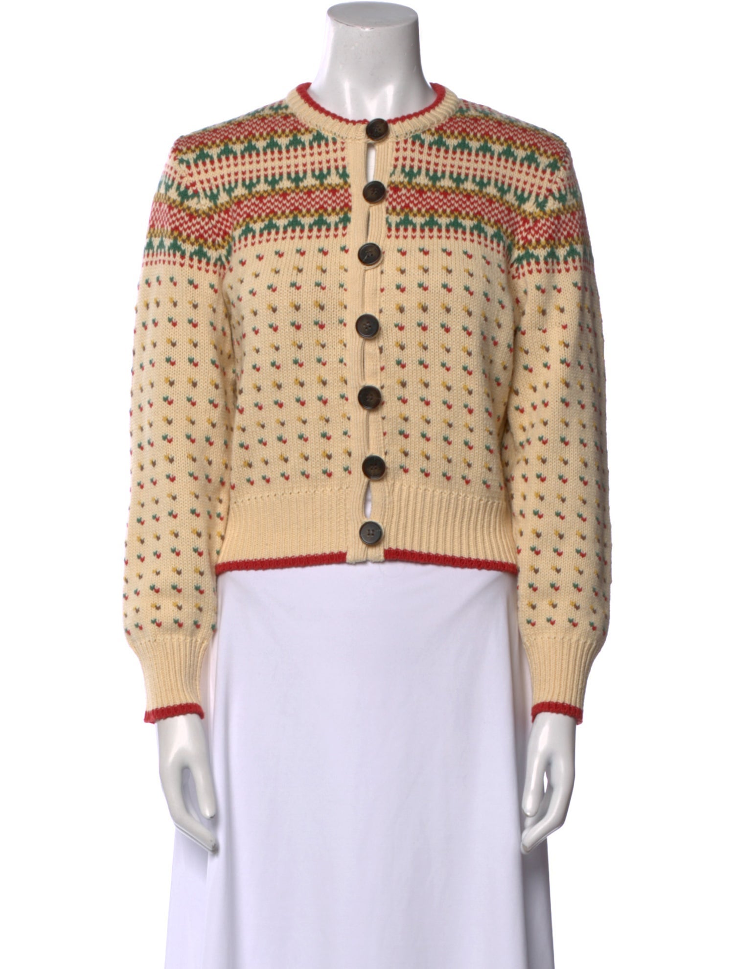 The Great Striped Crew Neck Sweater