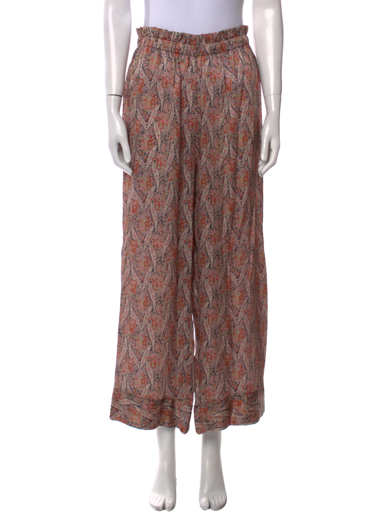 The Great Satin Wide Leg Pants