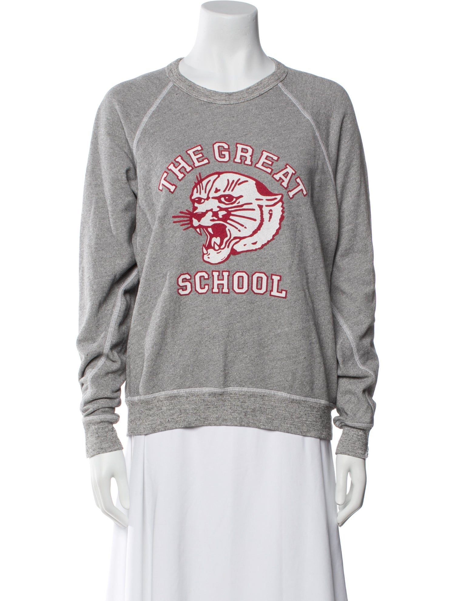The Great Graphic Print Crew Neck Sweatshirt