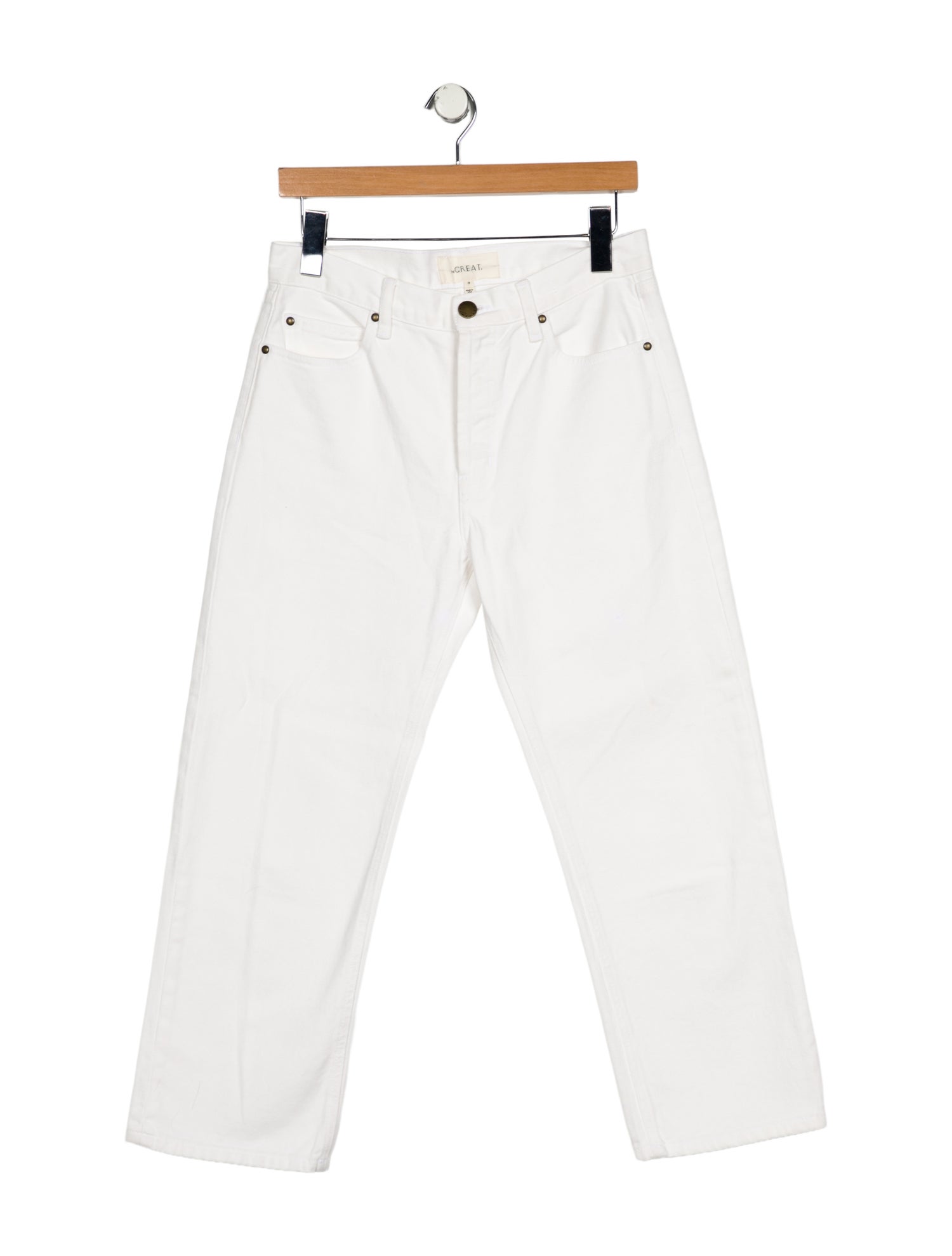 The Great High-Rise Straight Leg Jeans