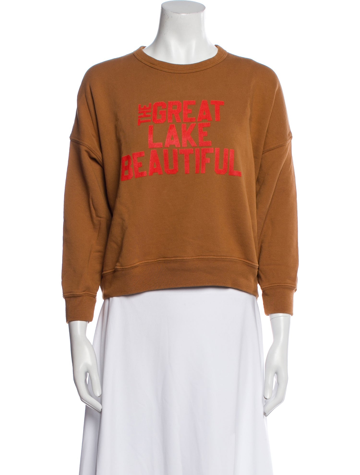 The Great Graphic Print Crew Neck Sweatshirt