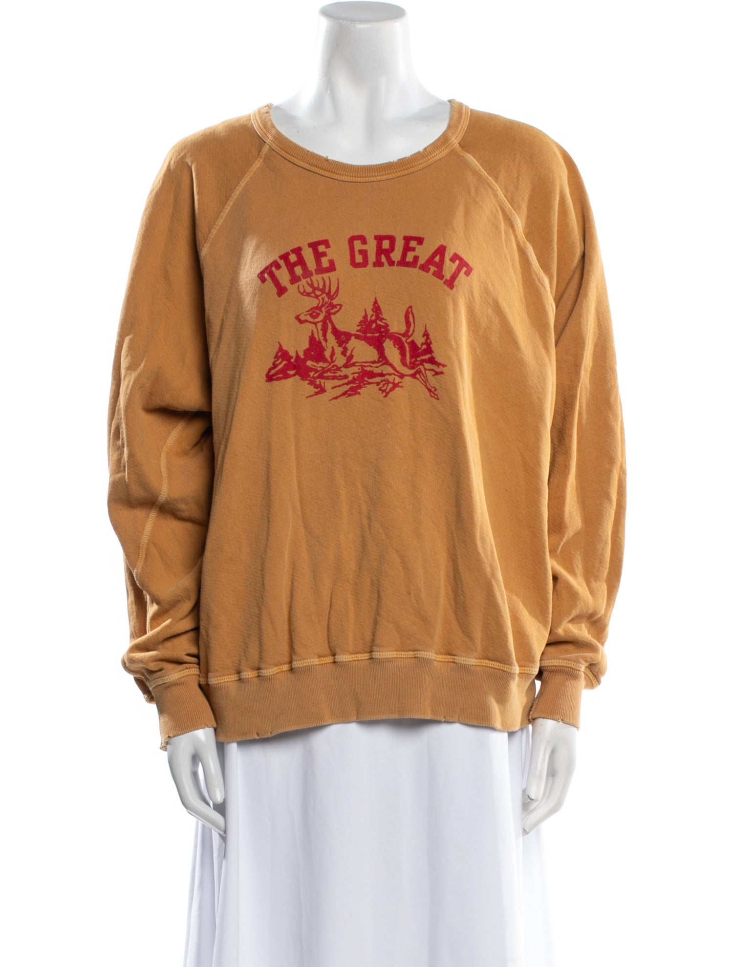 The Great Graphic Print Crew Neck Sweatshirt