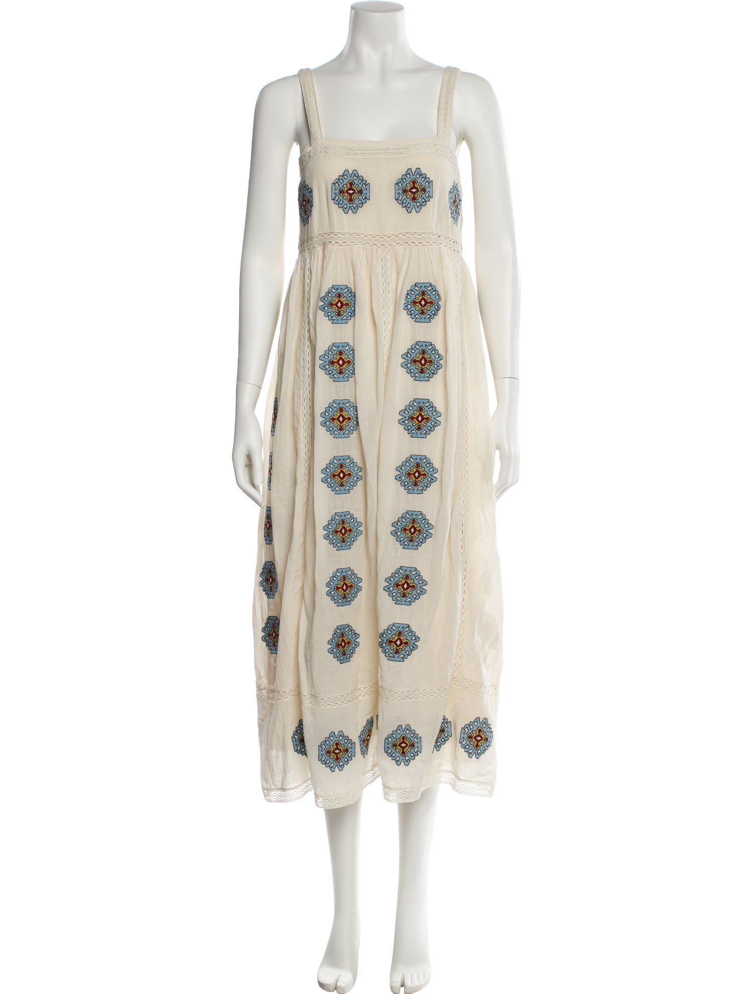 The Great Floral Print Midi Length Dress