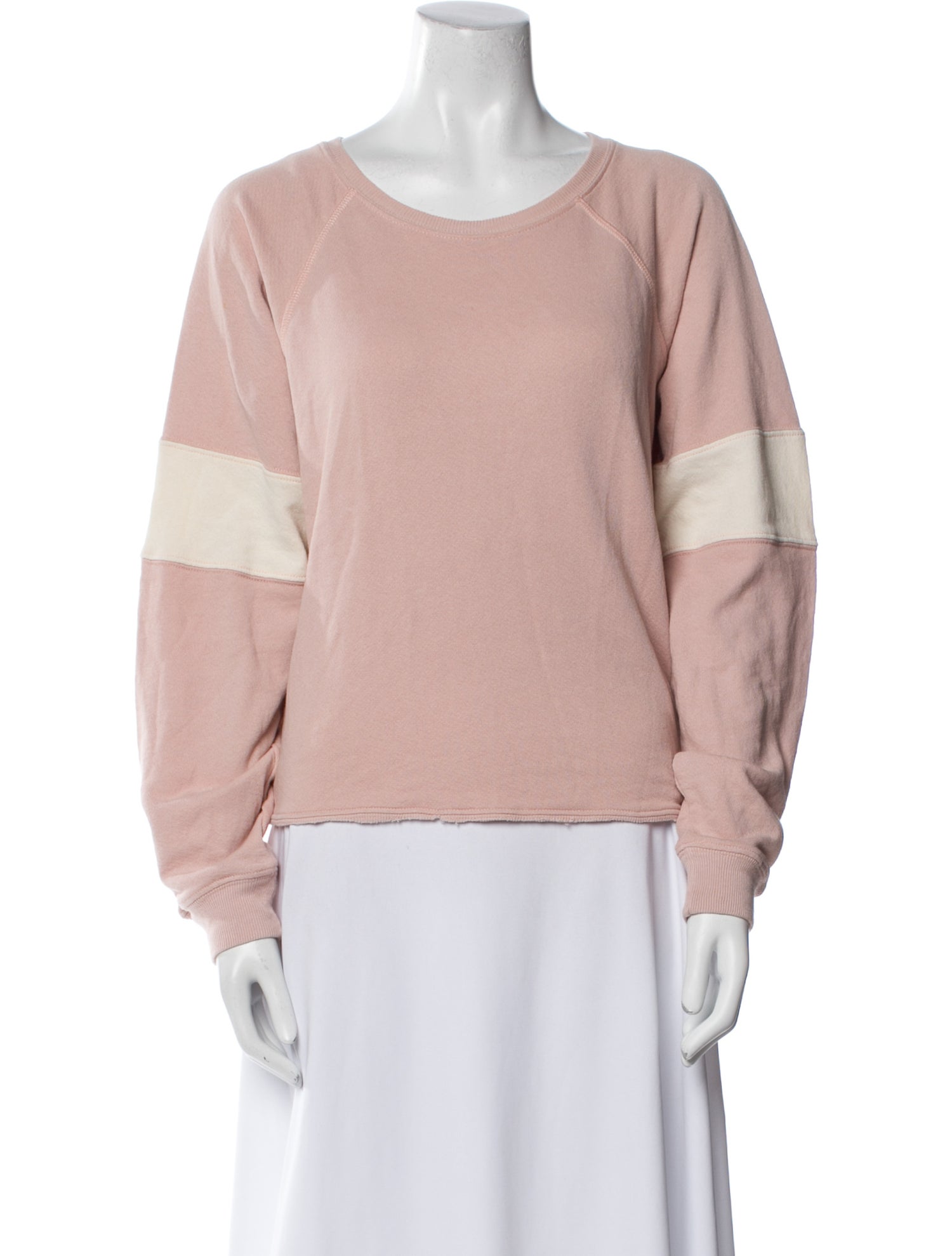 The Great Scoop Neck Long Sleeve Sweatshirt