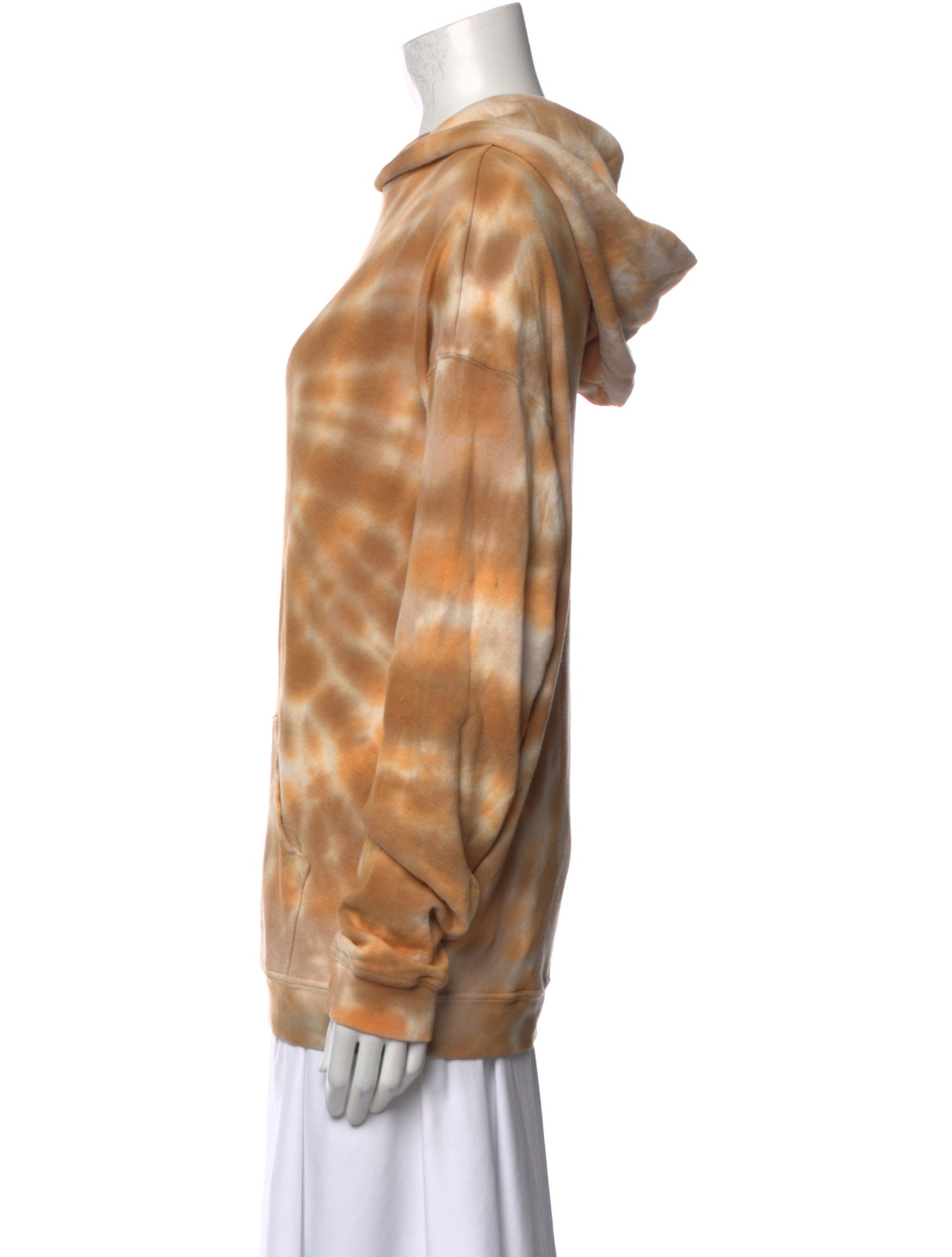 The Great Tie-Dye Print Cowl Neck Sweatshirt