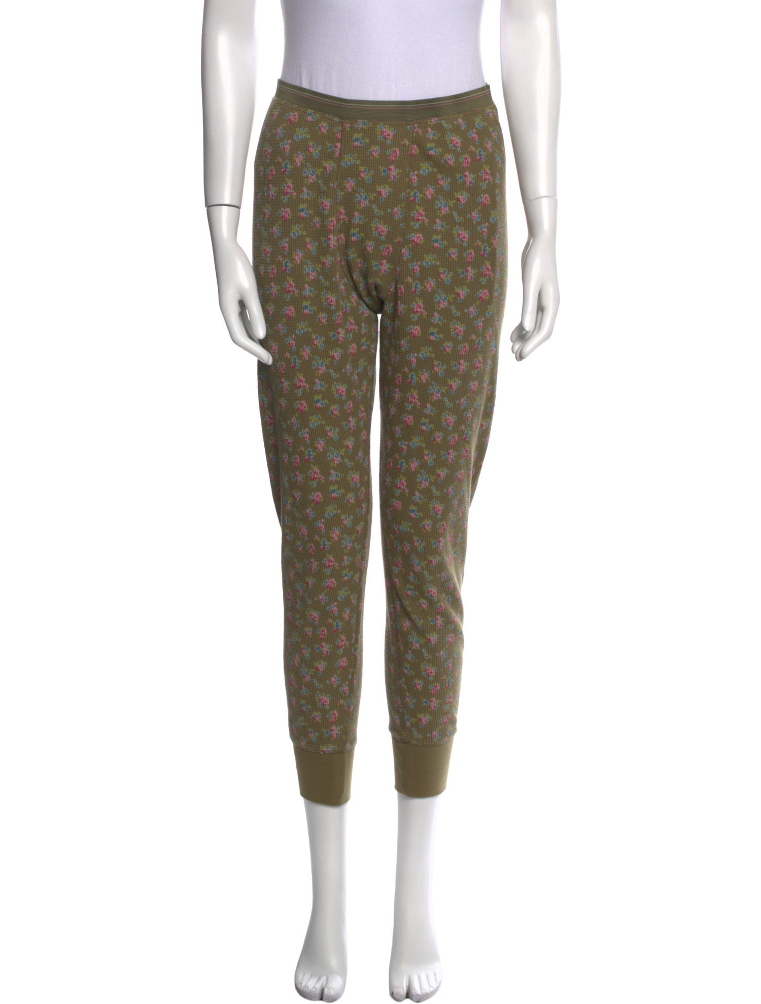 The Great Floral Print Skinny Leg Pants