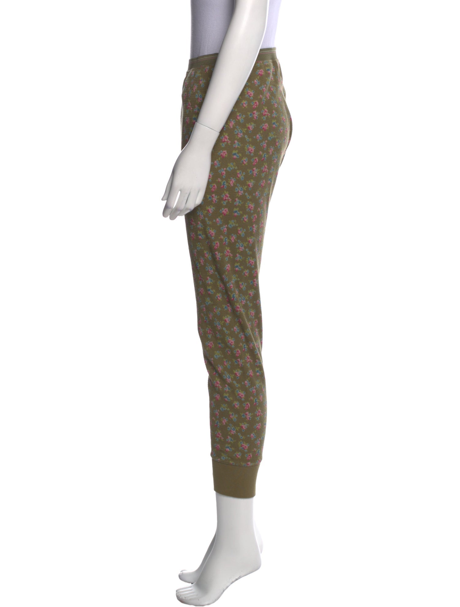 The Great Floral Print Skinny Leg Pants