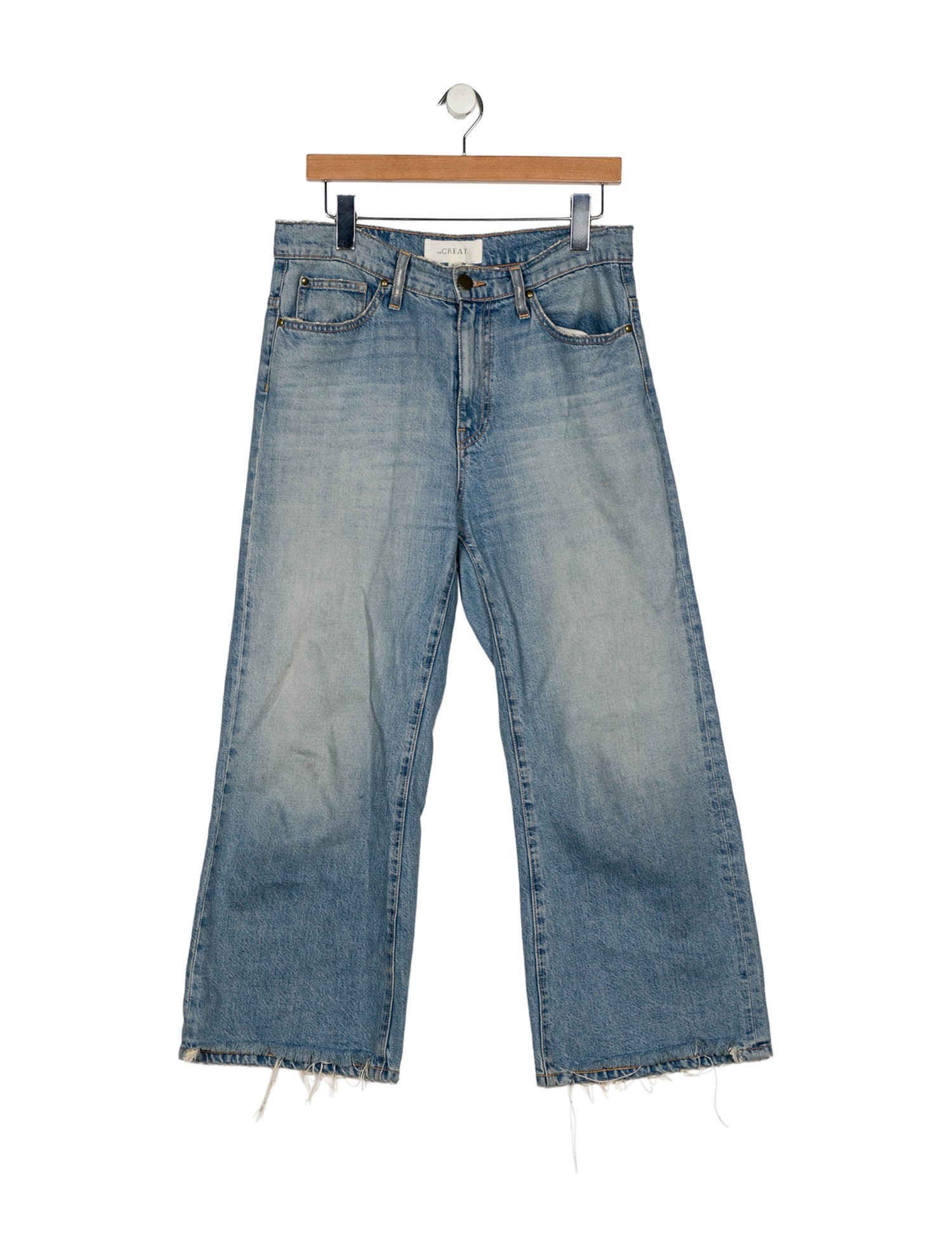 The Great High-Rise Wide Leg Jeans