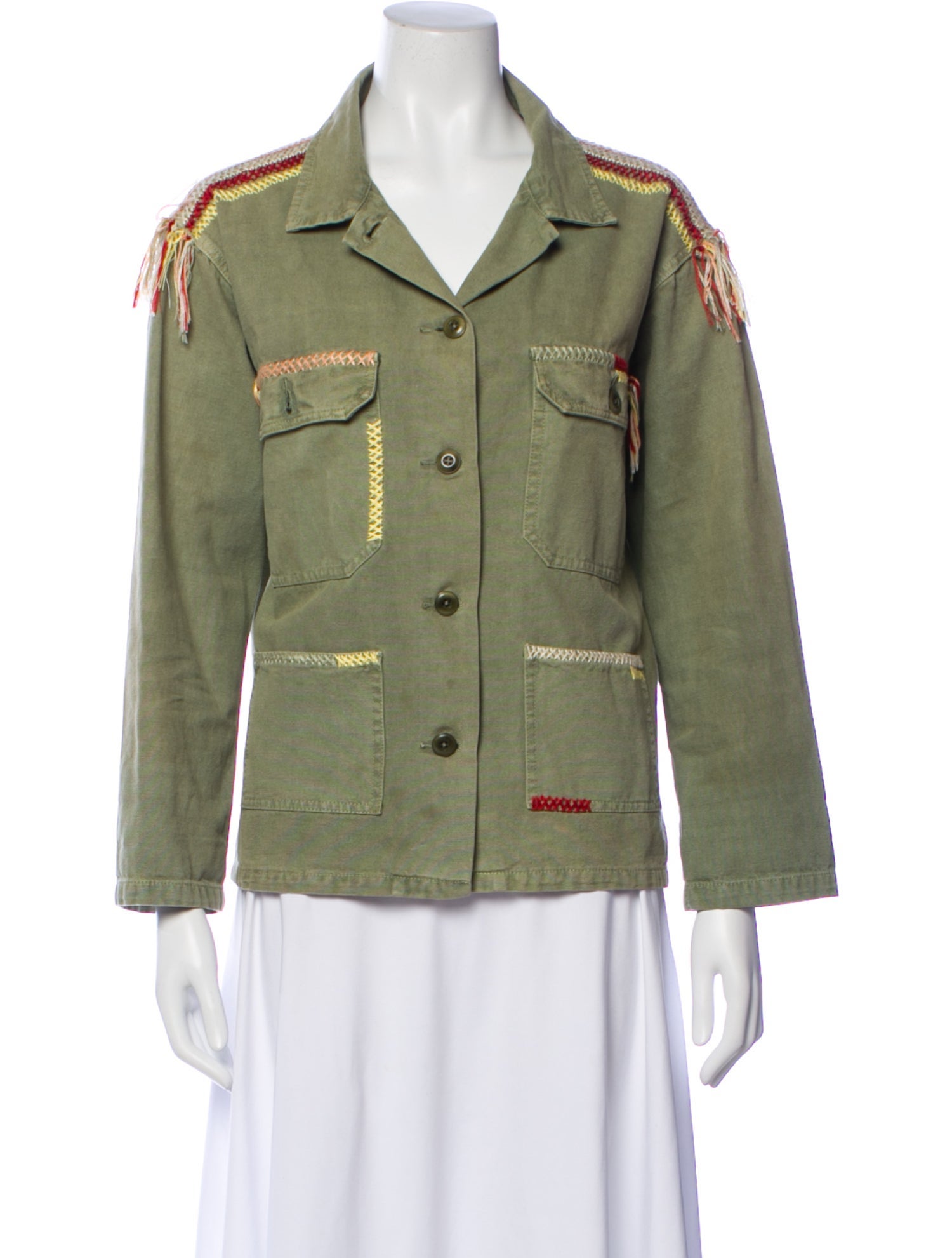 The Great Striped Utility Jacket