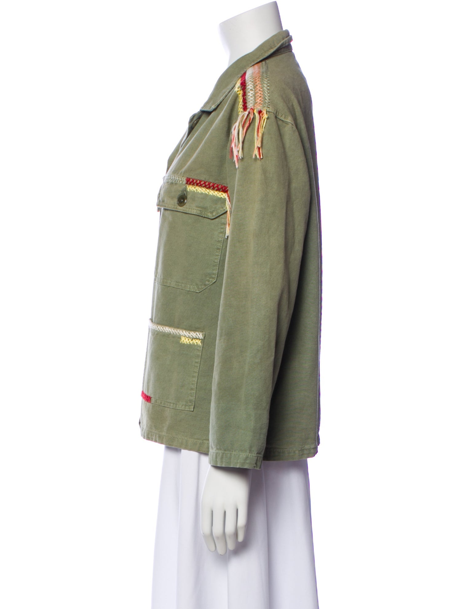 The Great Striped Utility Jacket