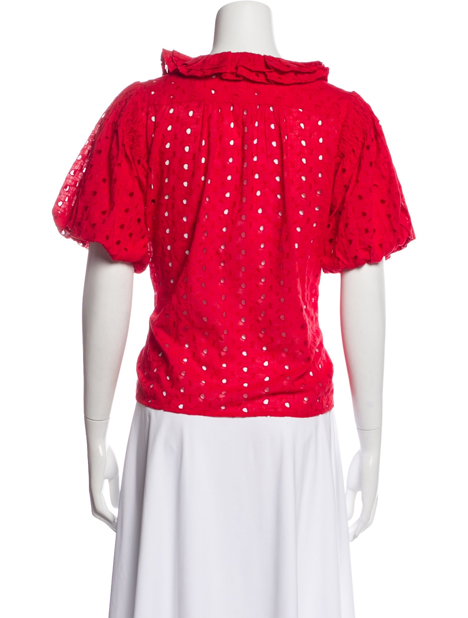 The Great Patterned Short Sleeve Blouse