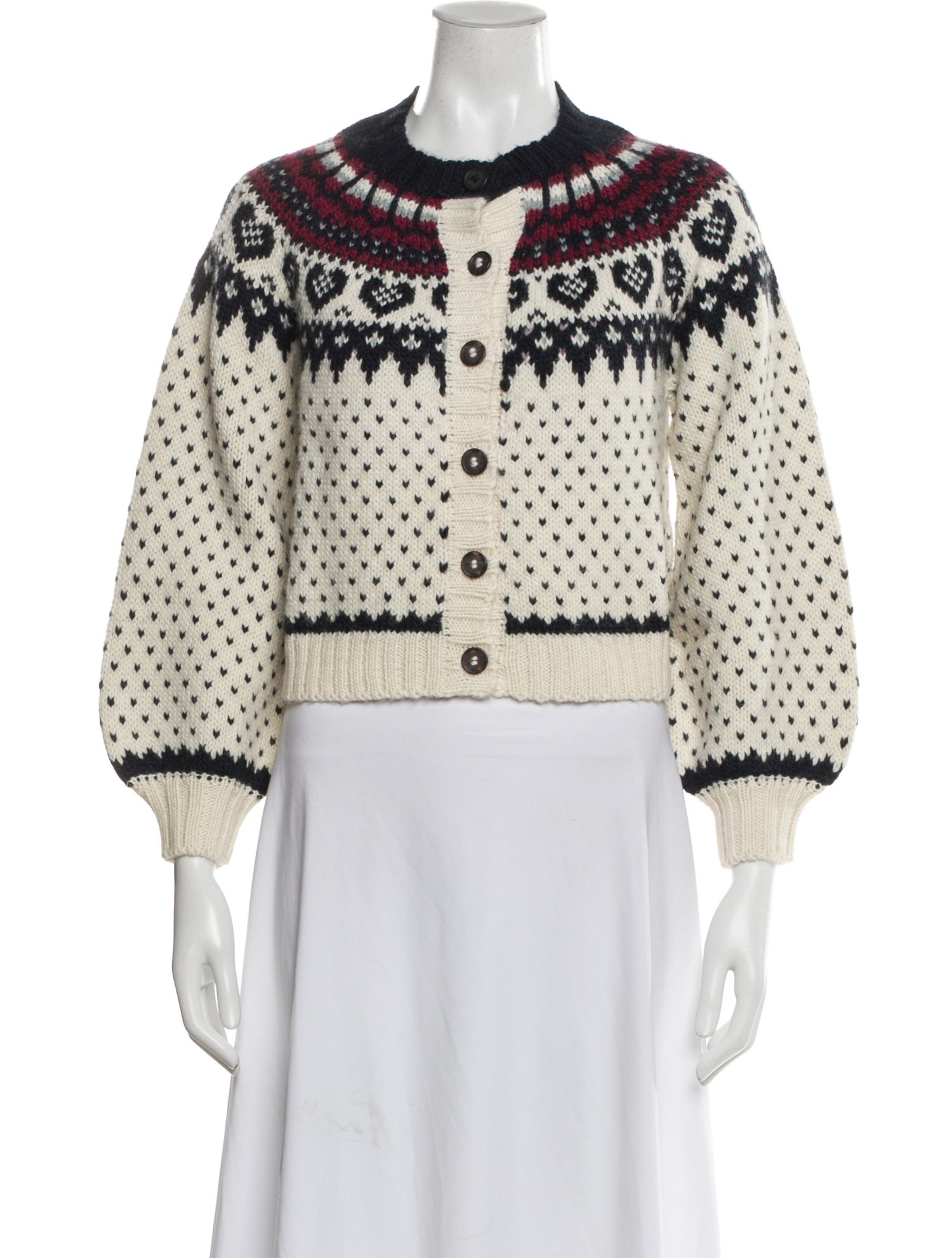 The Great Printed Crew Neck Sweater