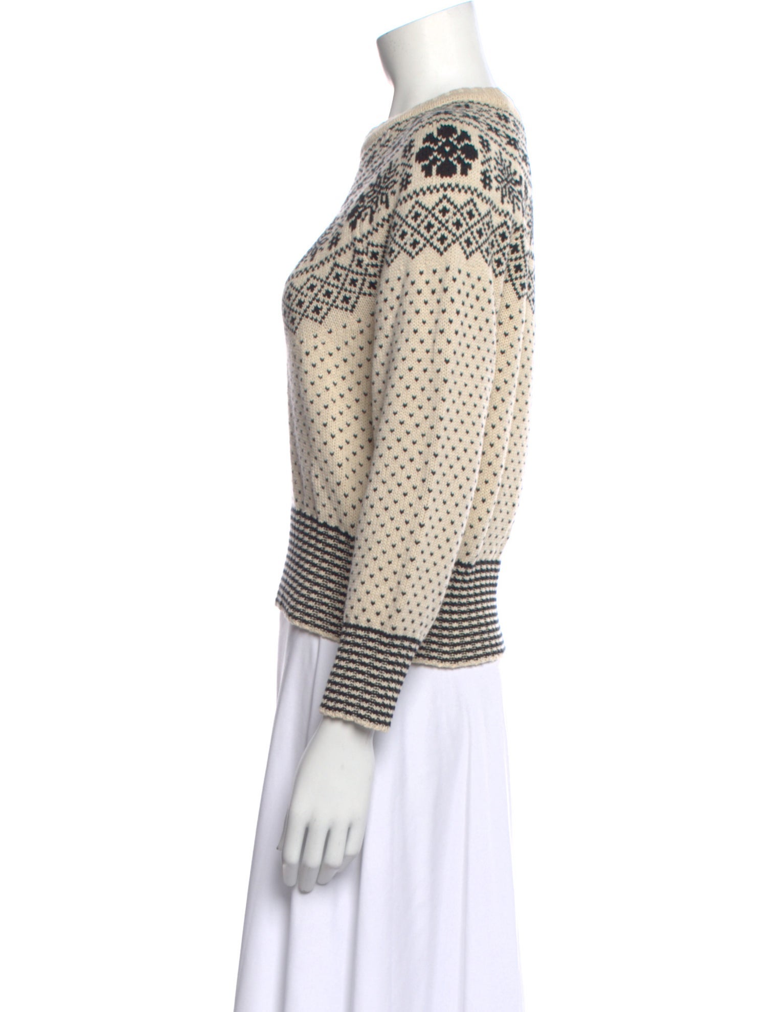 The Great Printed Crew Neck Sweater