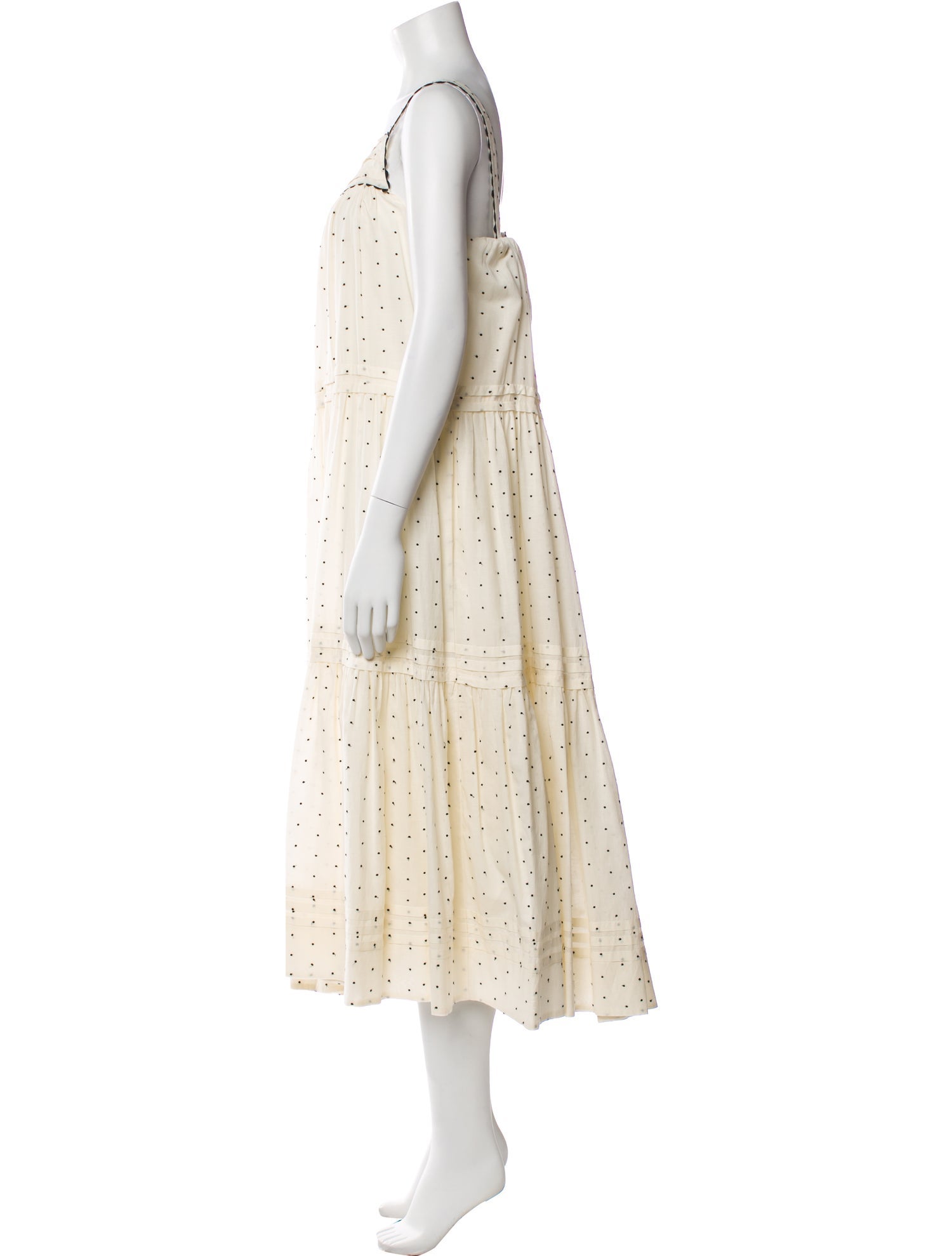 The Great Polka Dot Print Long Dress w/ Tags