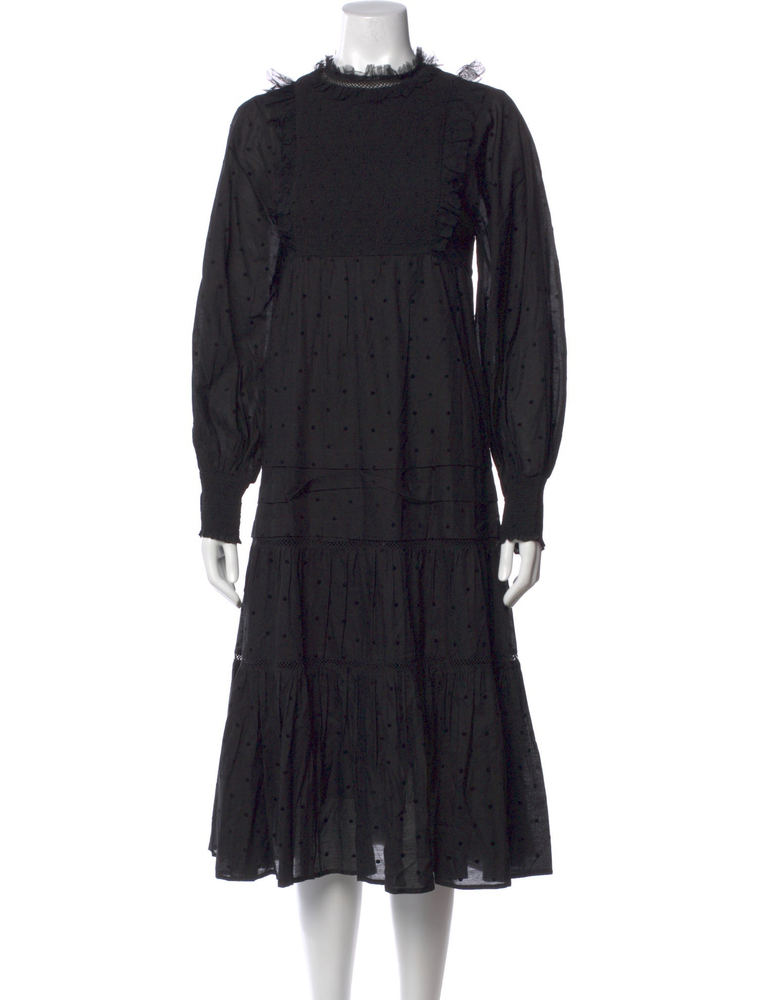 The Great Polka Dot Print Midi Length Dress