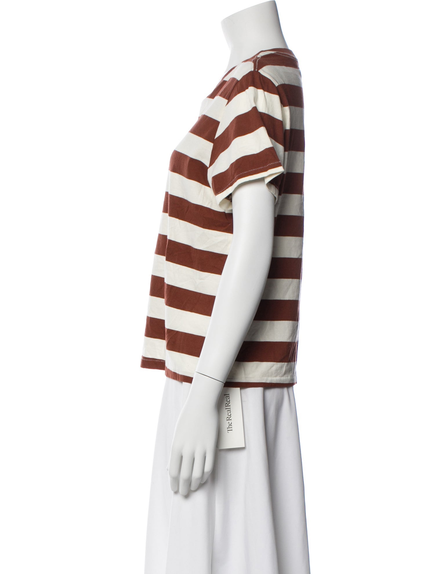 The Great Striped Crew Neck T-Shirt
