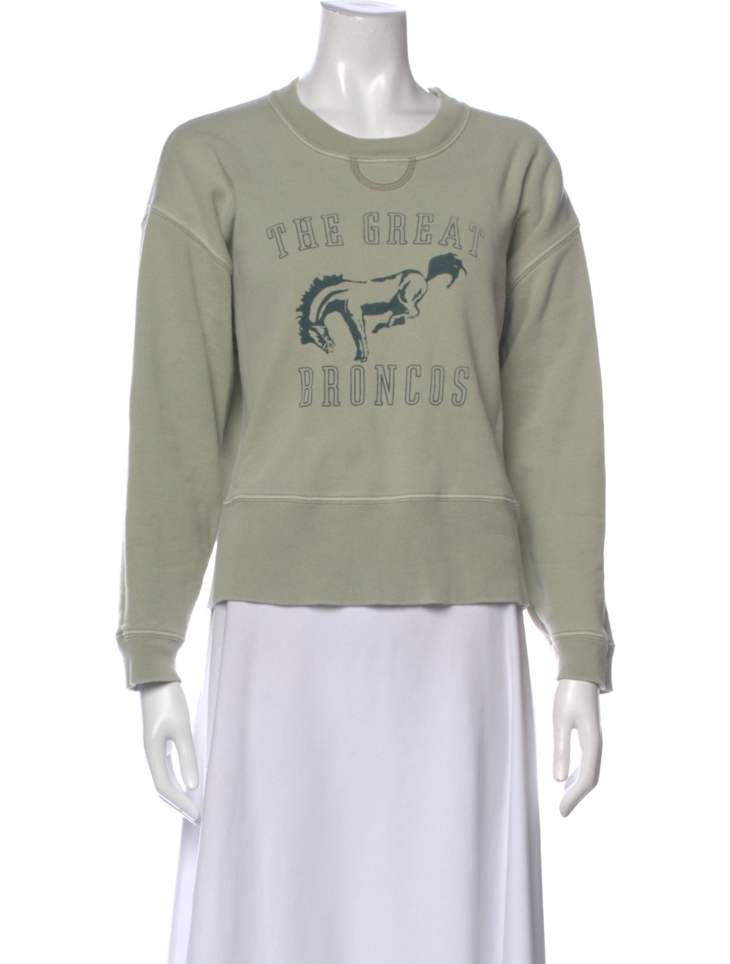 The Great Graphic Print Crew Neck Sweatshirt