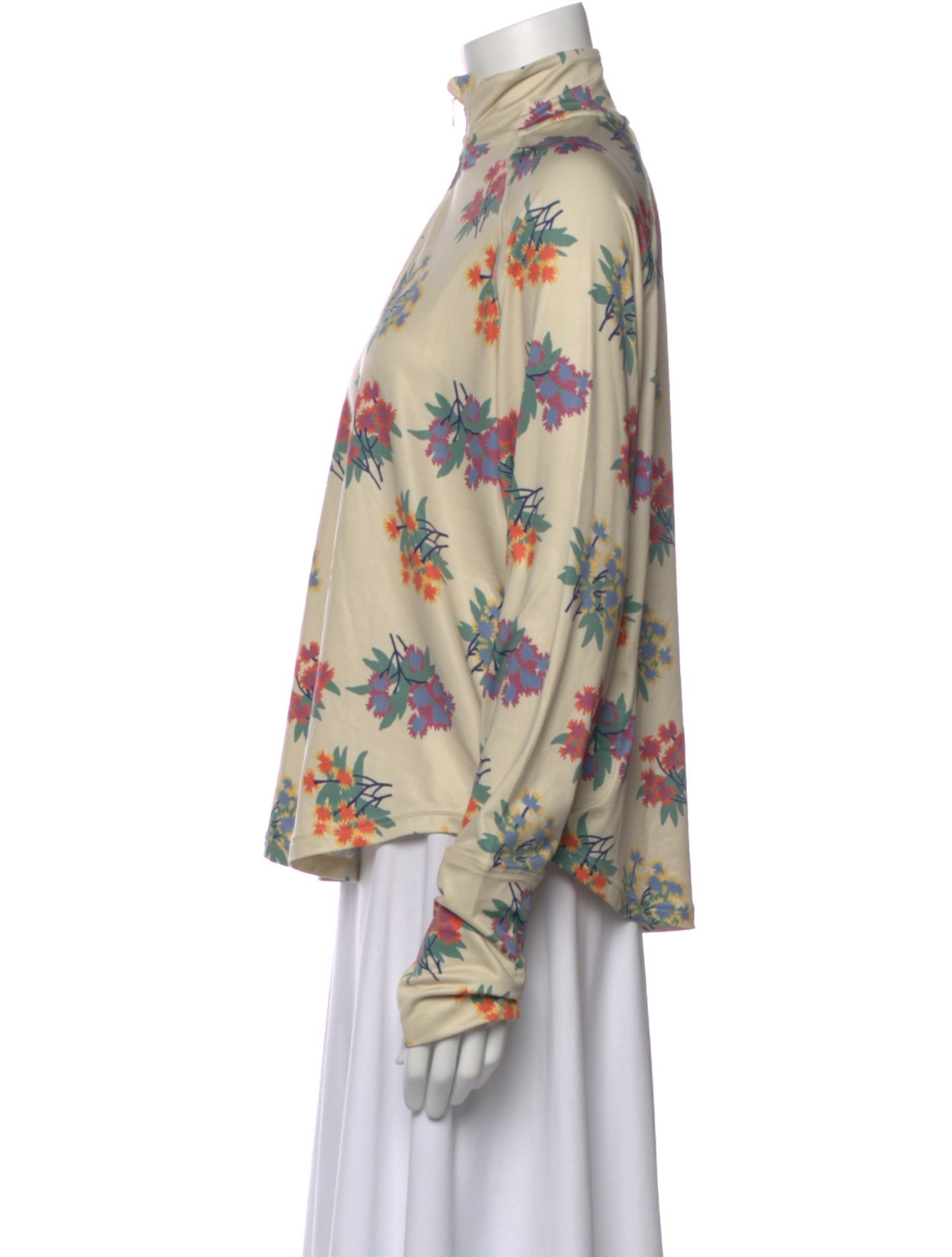 The Great Floral Print Long Sleeve Top