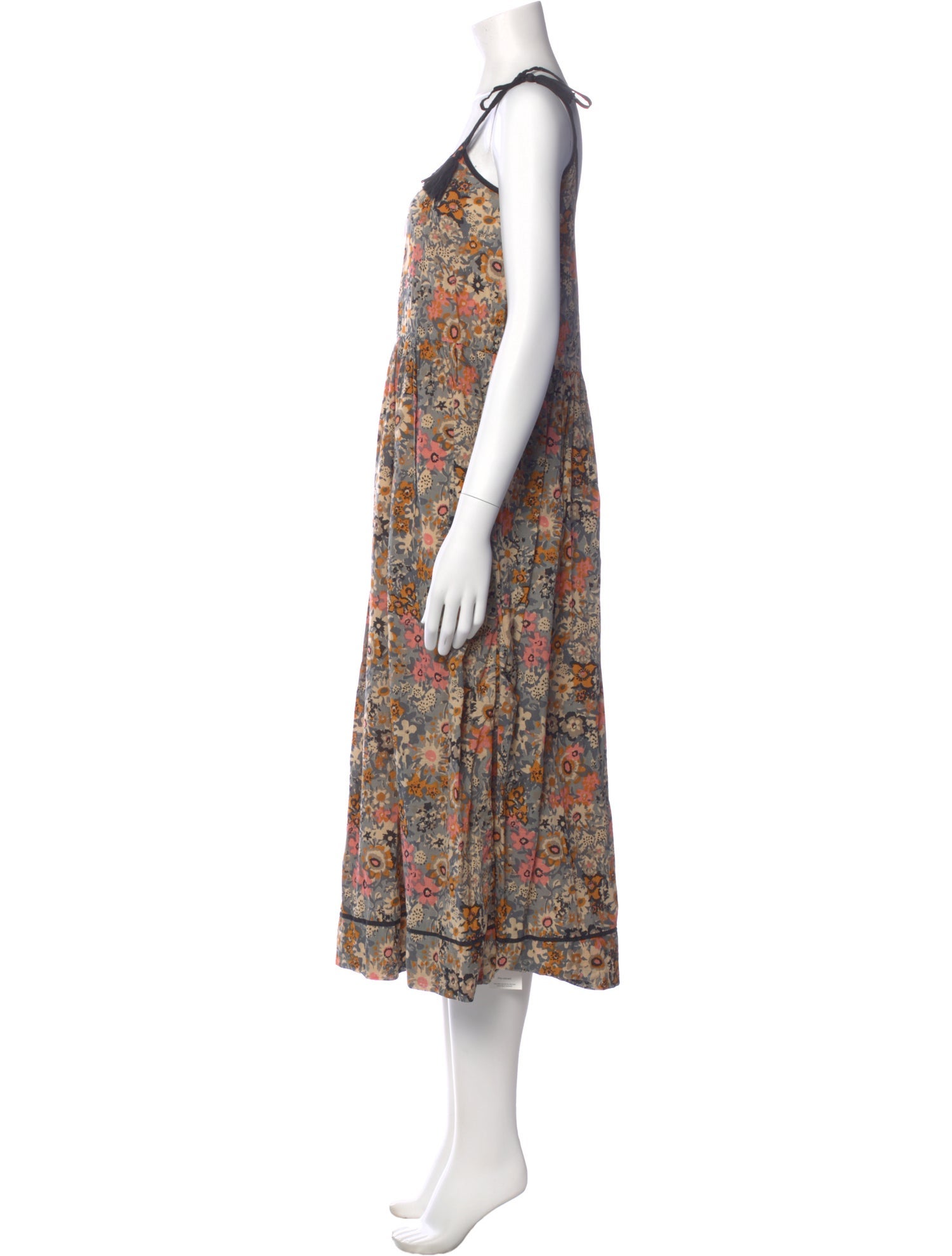 The Great Floral Print Midi Length Dress