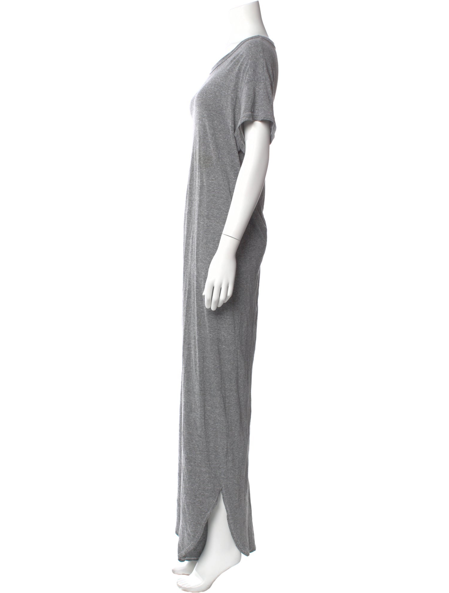 The Great Scoop Neck Long Dress