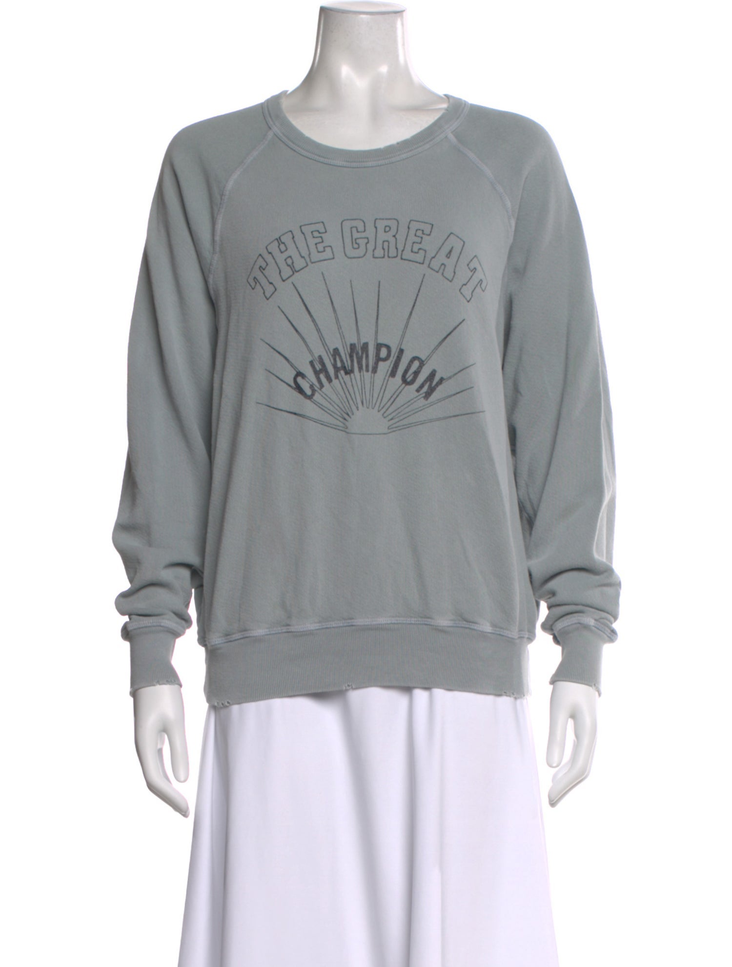 The Great Graphic Print Crew Neck Sweatshirt